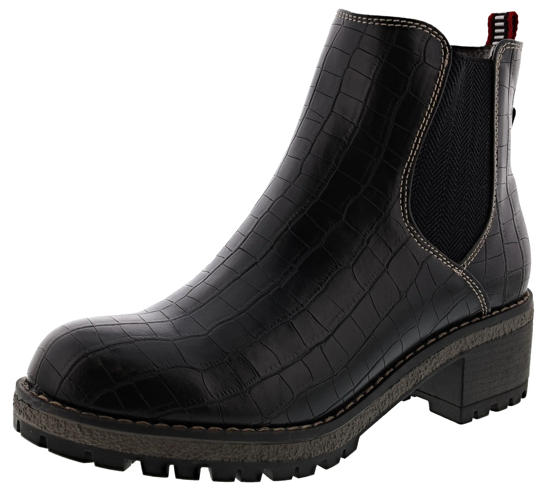 Fleece Lined Running Comfort Patrizia Smylie Side Zip Closure Boots Women's