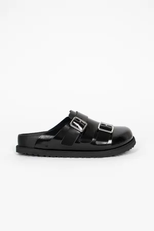 222 West Leather Sandals Black Weather resistant Built For Comfort