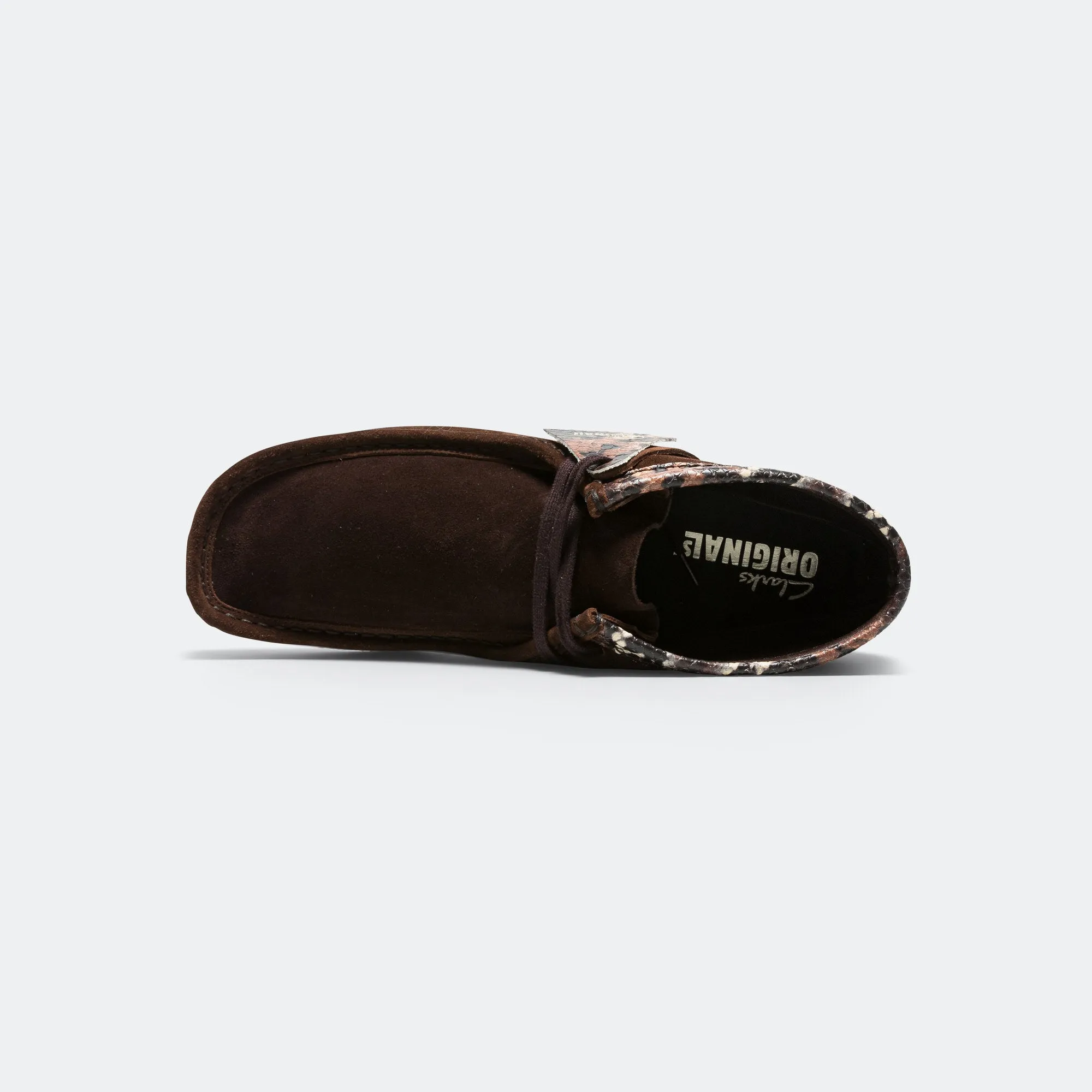 Wallabee Boot - Brown Snake Padded Comfort Wellness Seekers