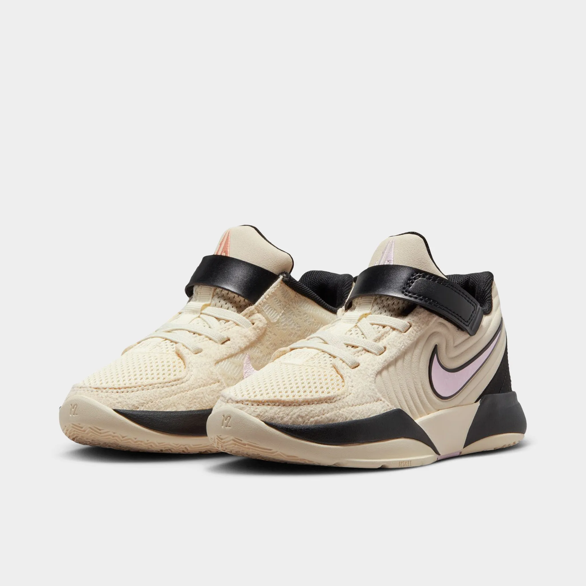 Nike Ja 2 PS Coconut Milk / Pink Foam - Black Durable Synthetic Overlay