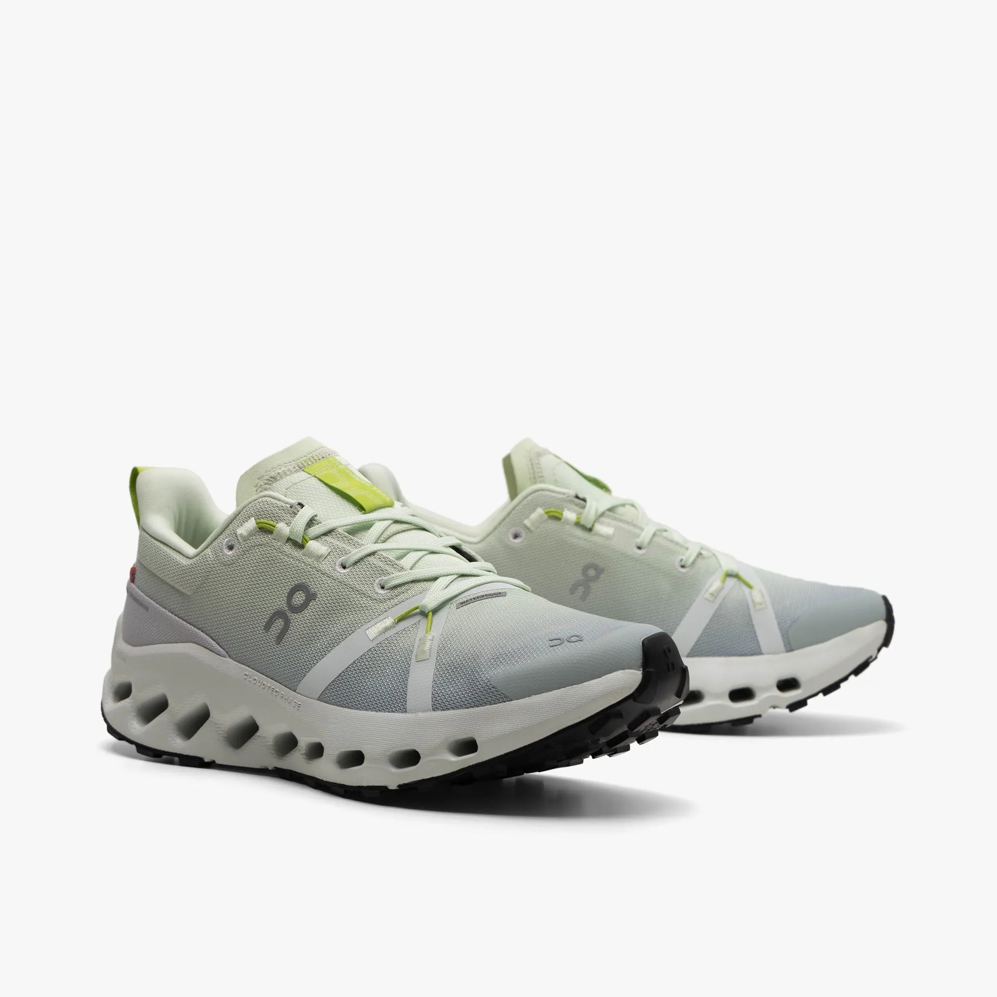 On Women's Cloudsurfer Trail WP Lima / Mineral sports events running in a spinning studio shoes