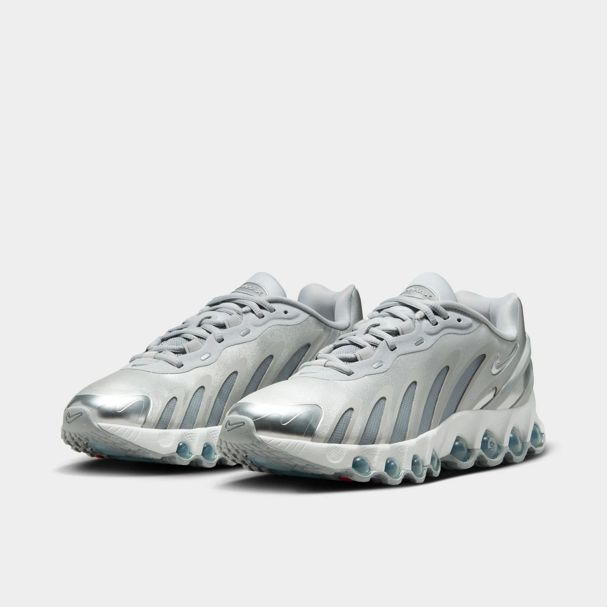 Durable Build windy days Nike Women's Air Max DN8 Wolf Grey / Metallic Silver - Off White