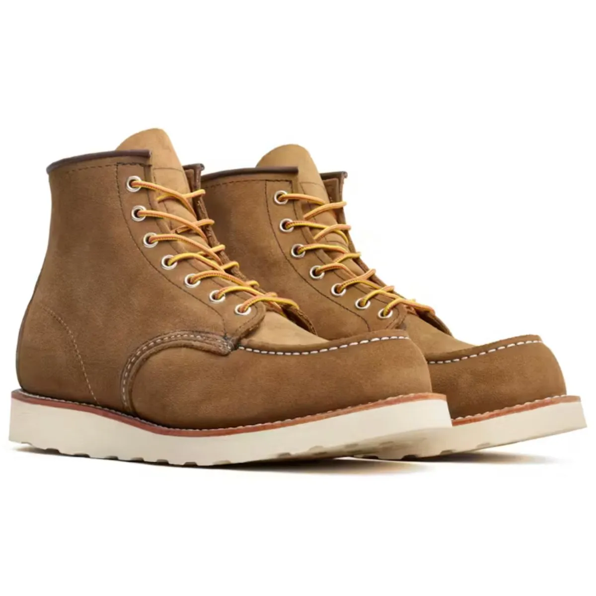 Dry Guard Red Wing Men's Classic Moc 6" 8881 Olive Mohave Leather