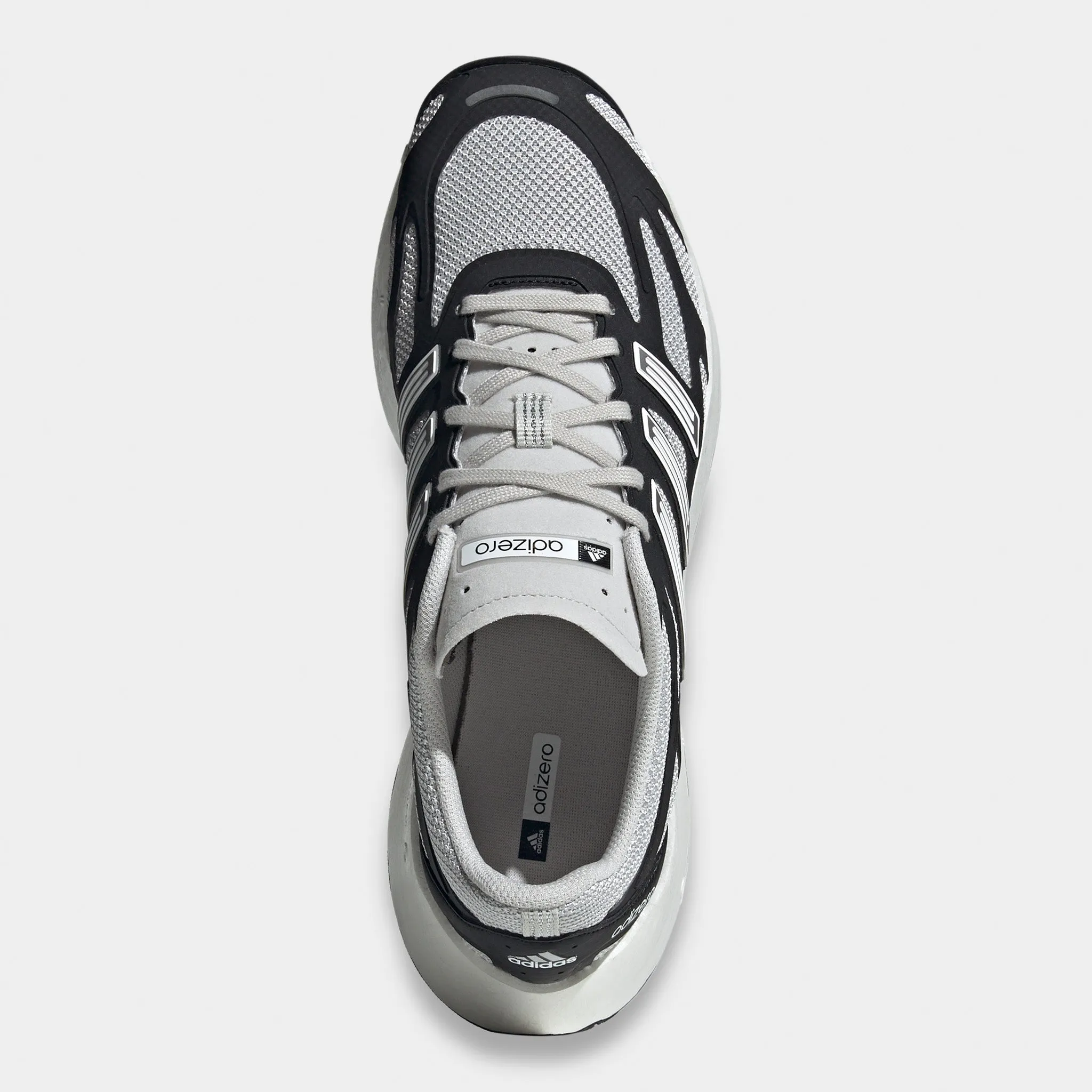 adidas Adizero Aruku Black / White - Grey running jackets