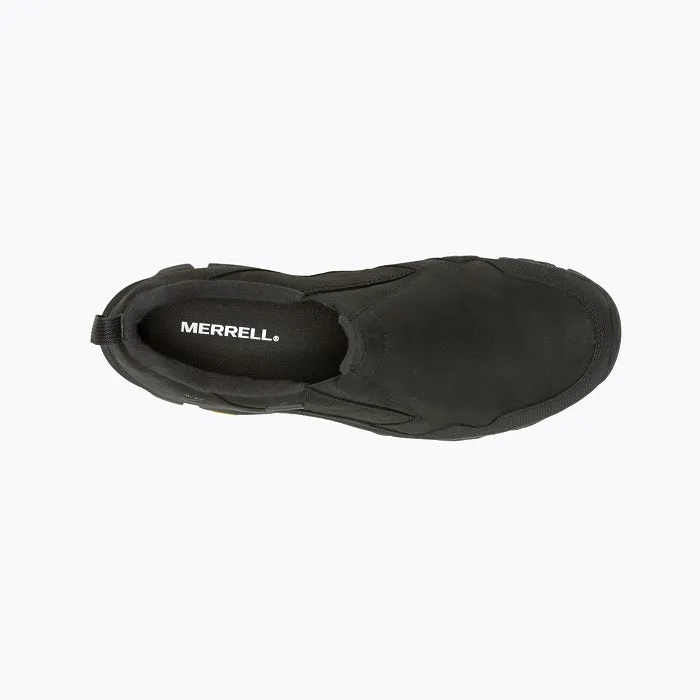 Ground Smooth Season Free Mens Merrell Coldpack 3 Thermo Moc WP Wide in Black