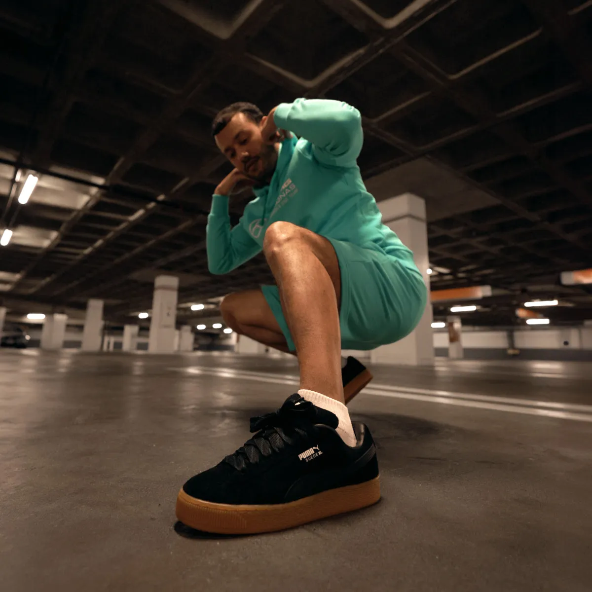 Suede XL - Mens Comfortable Zippers Anti Slip Outsole Pattern