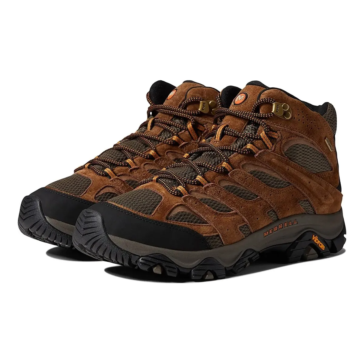 Breathable Mountain Hike Merrell Men's Moab 3 Mid Earth Waterproof