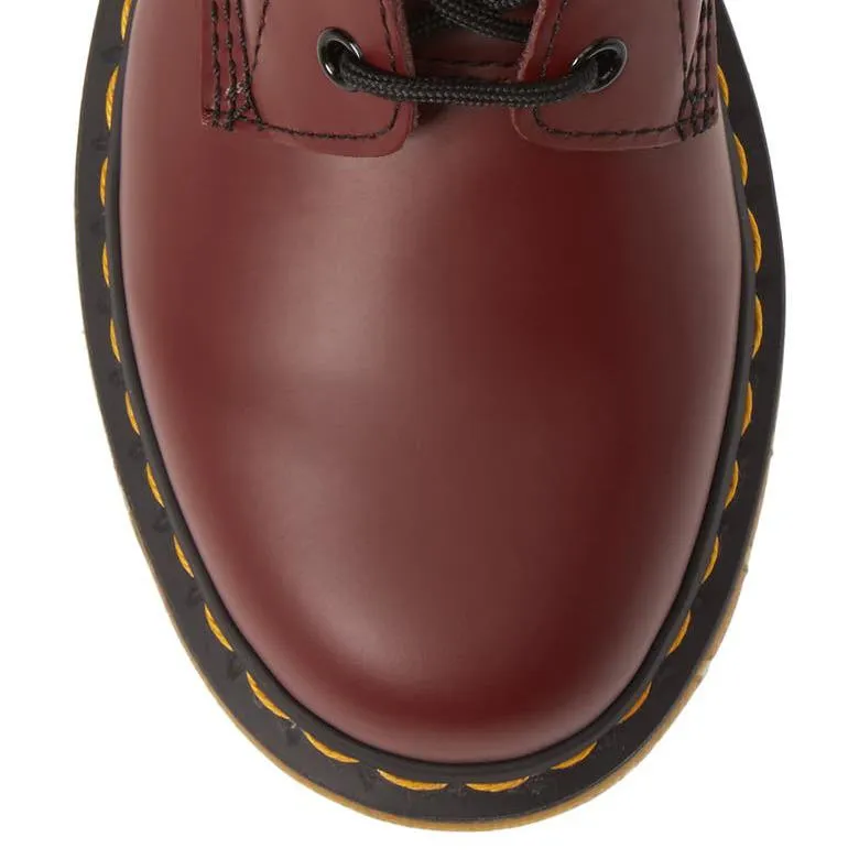 Dr. Martens Men's 1460 Cherry Red Smooth Mud Resistant Hiking Trails