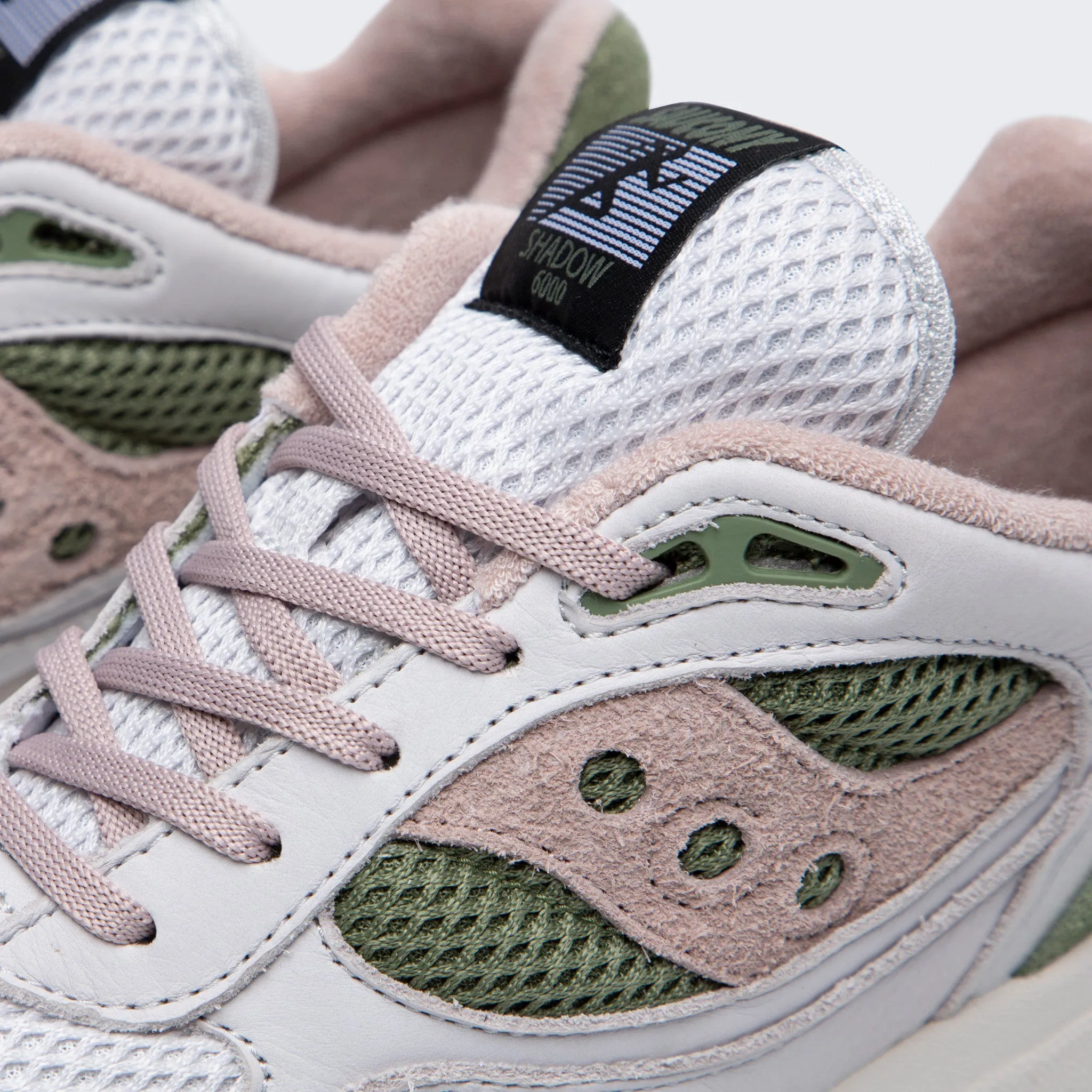 Adult - runner Fashionable appearance Saucony Shadow 6000 Grey / Green