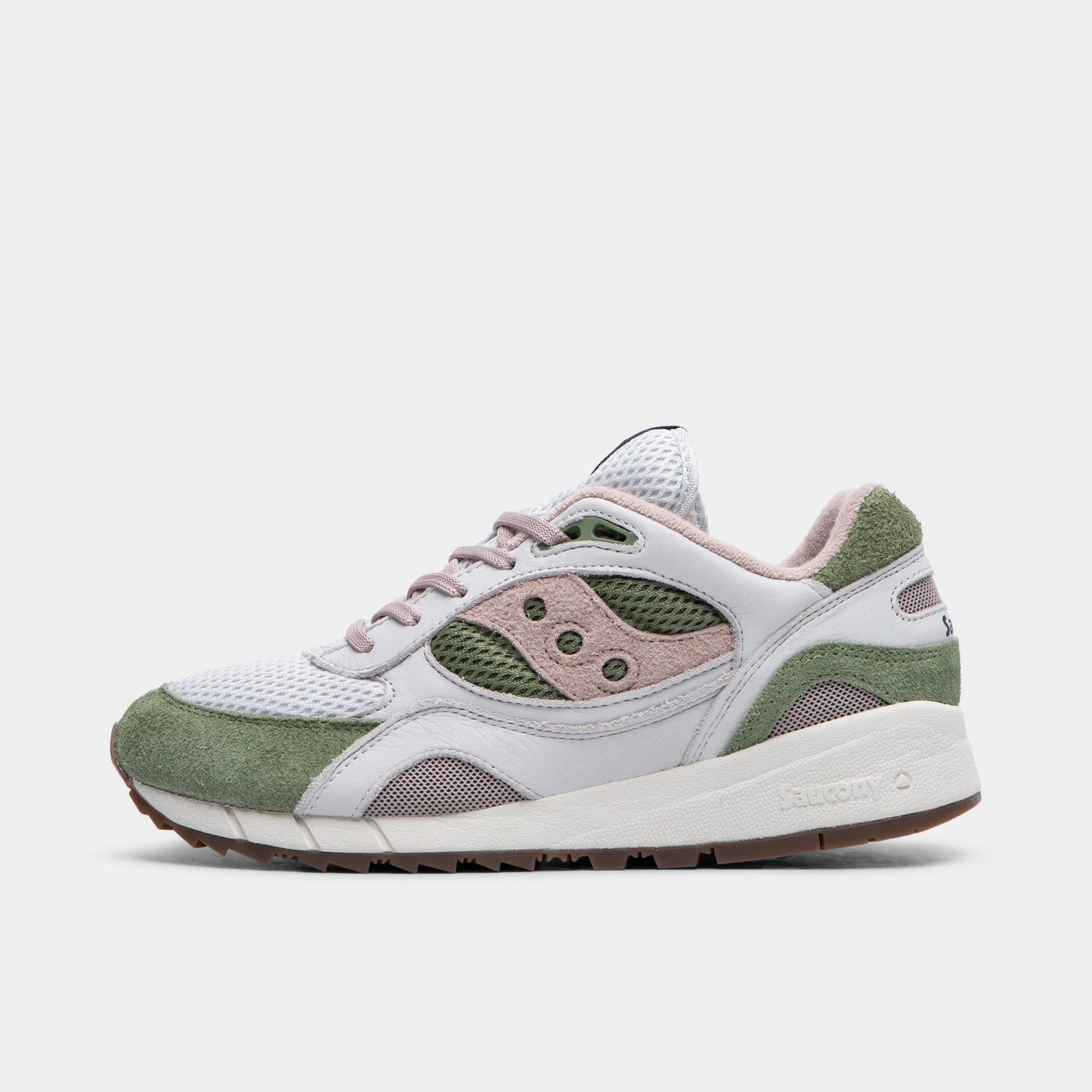 Saucony Shadow 6000 Grey / Green grip - enhancement - technology shoes