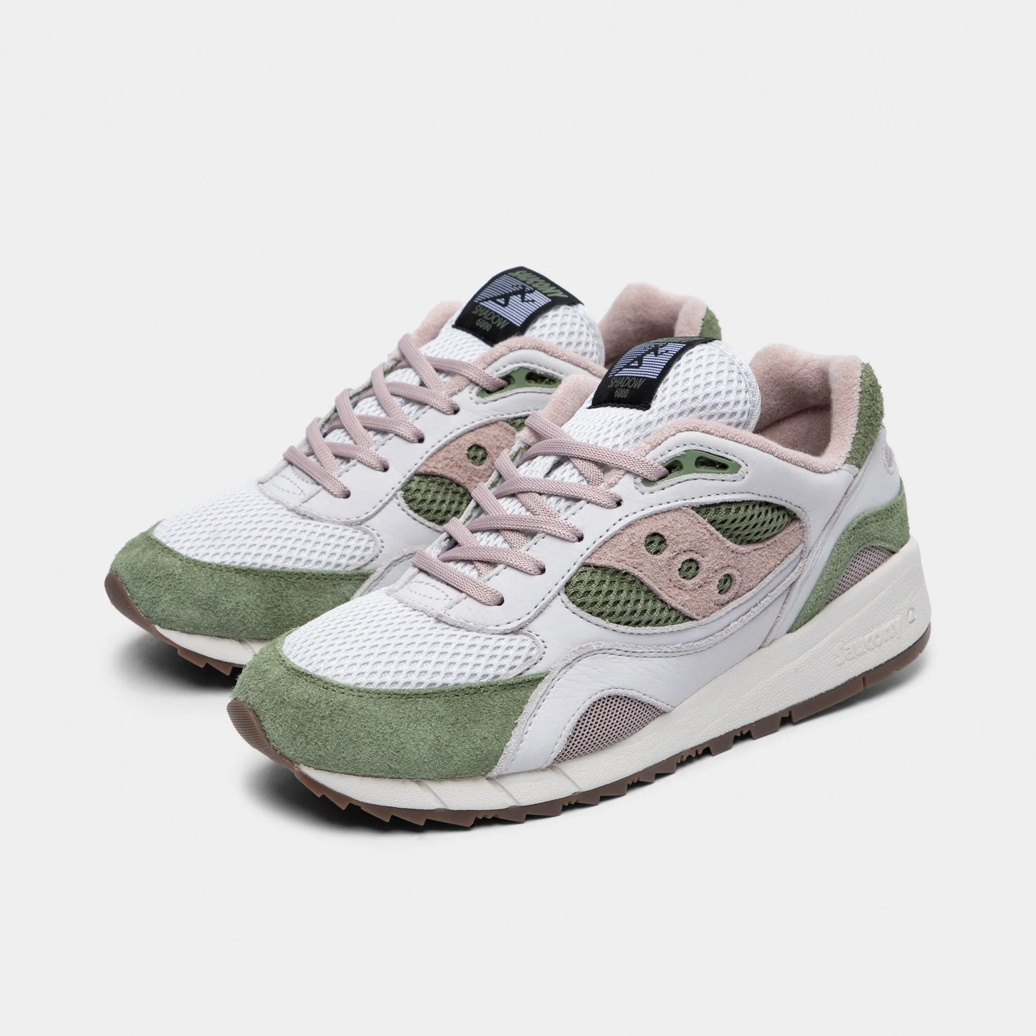 Saucony Shadow 6000 Grey / Green Minimalist feel