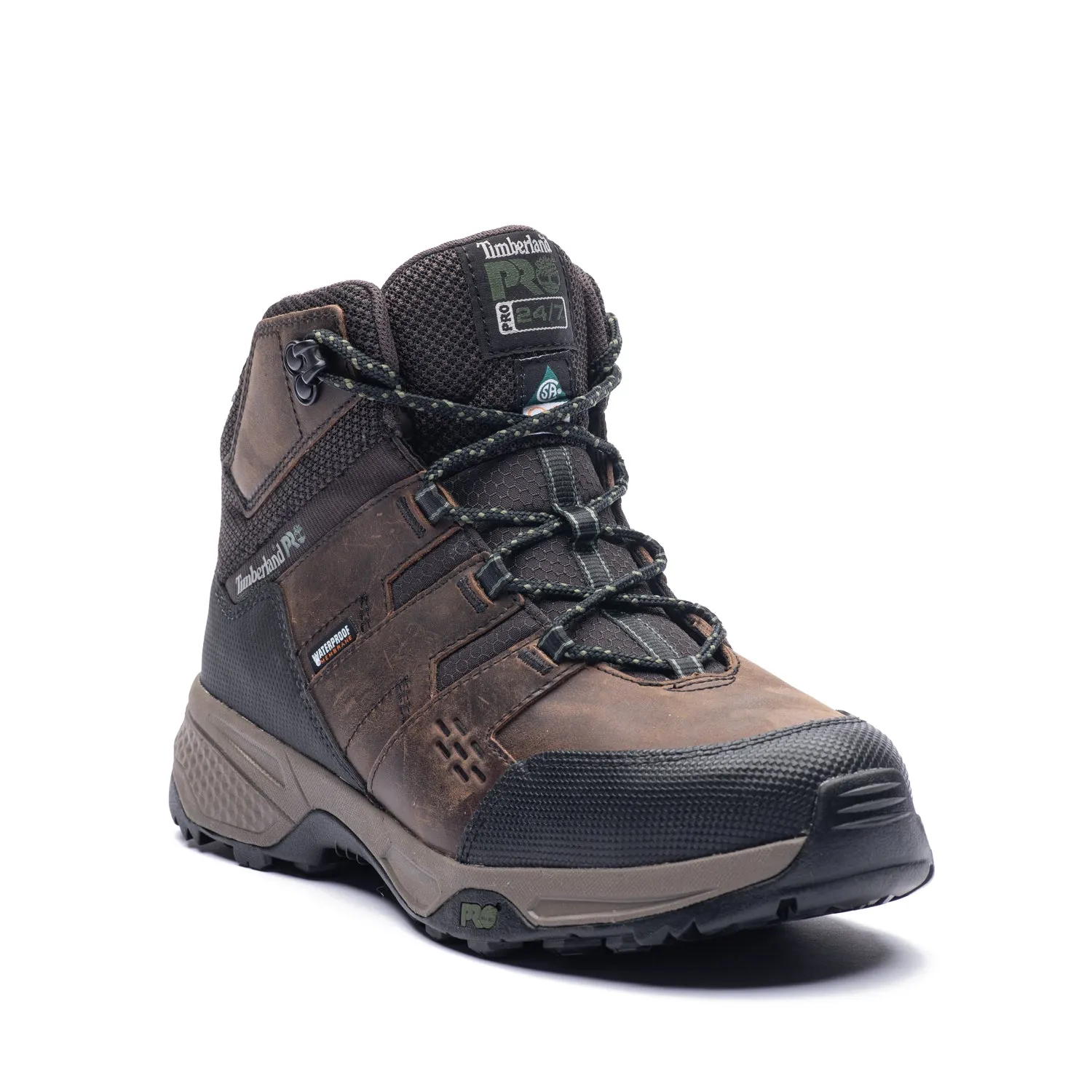 Switchback LT Men's 6" Waterproof Steel Toe Work Boots A61T7 All Season
