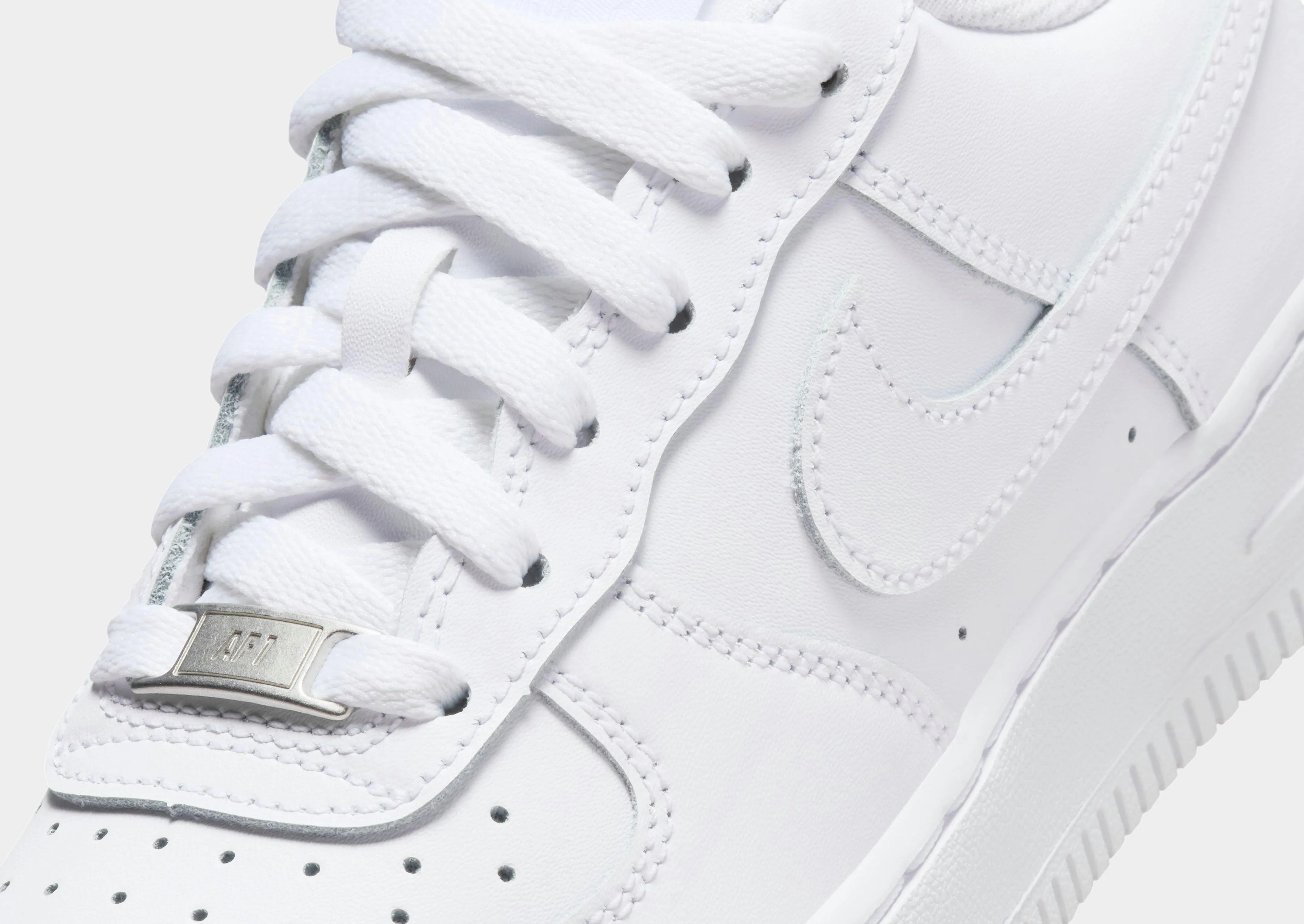 Recycled Polyester Blend High Fit Air Force 1 LE Junior's