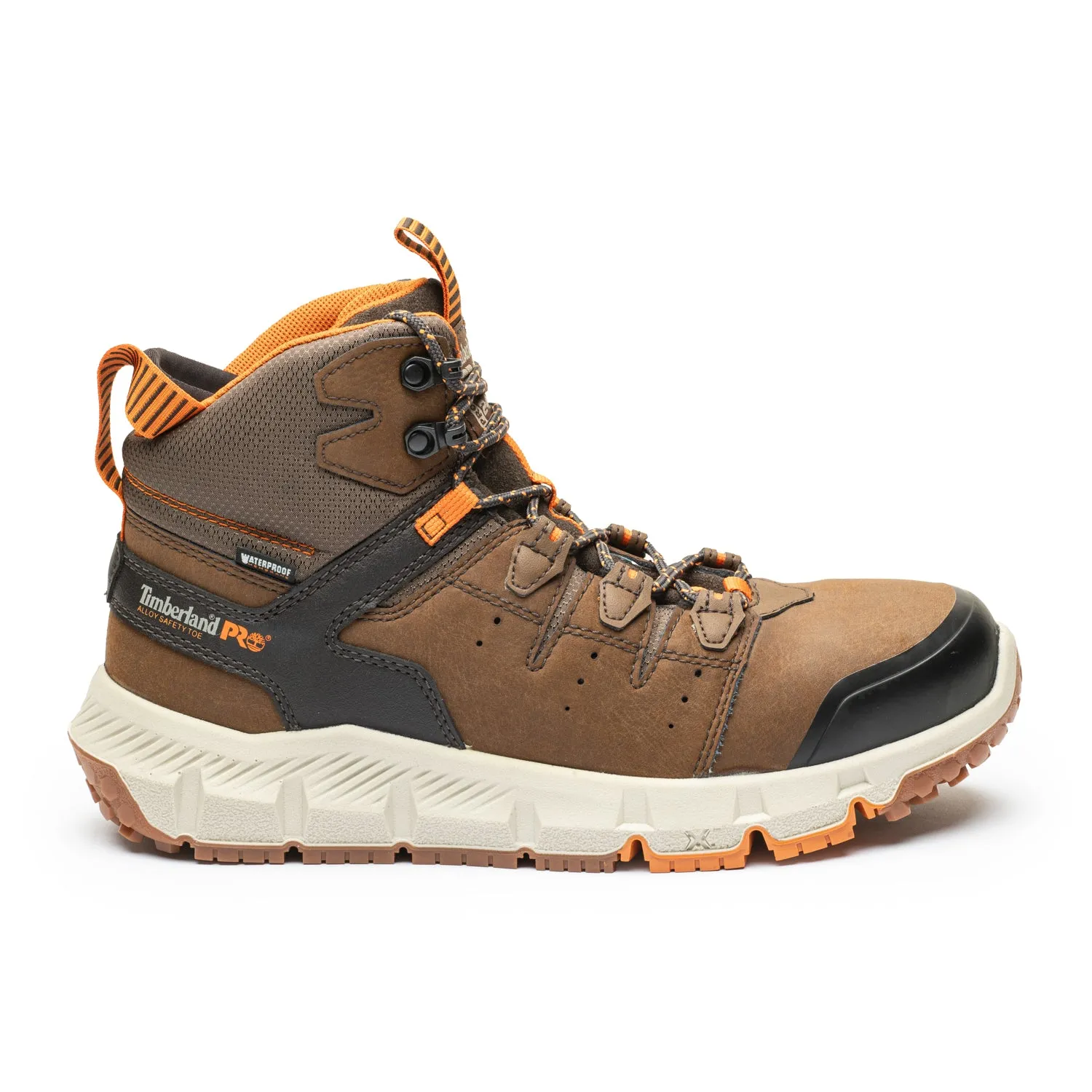 Tempe Men's 6" Aluminum Toe Work Boots A63XB Supportive Base Water Resistant