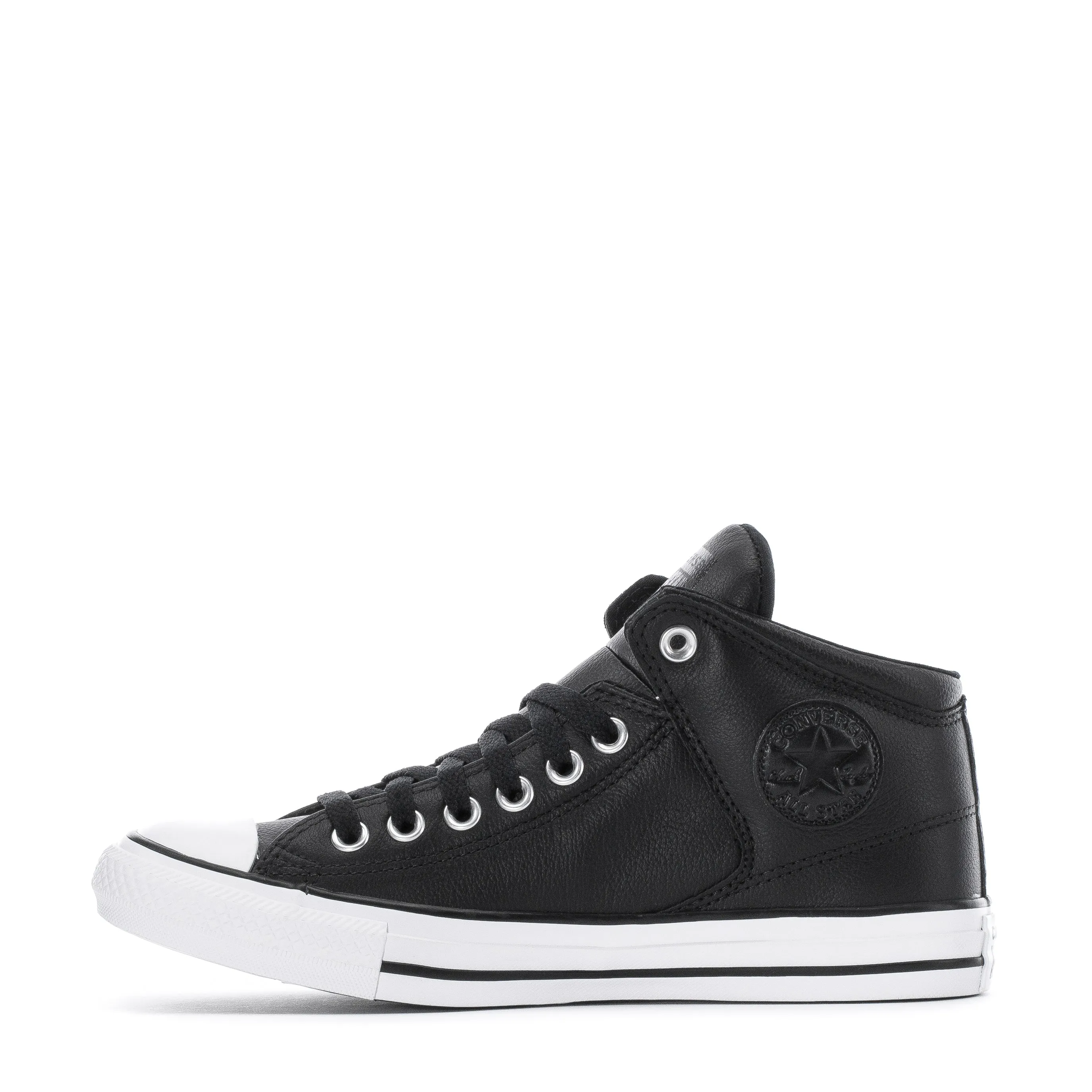 Multi Directional Tread Design Chuck Taylor High Street Mid Leather - Mens
