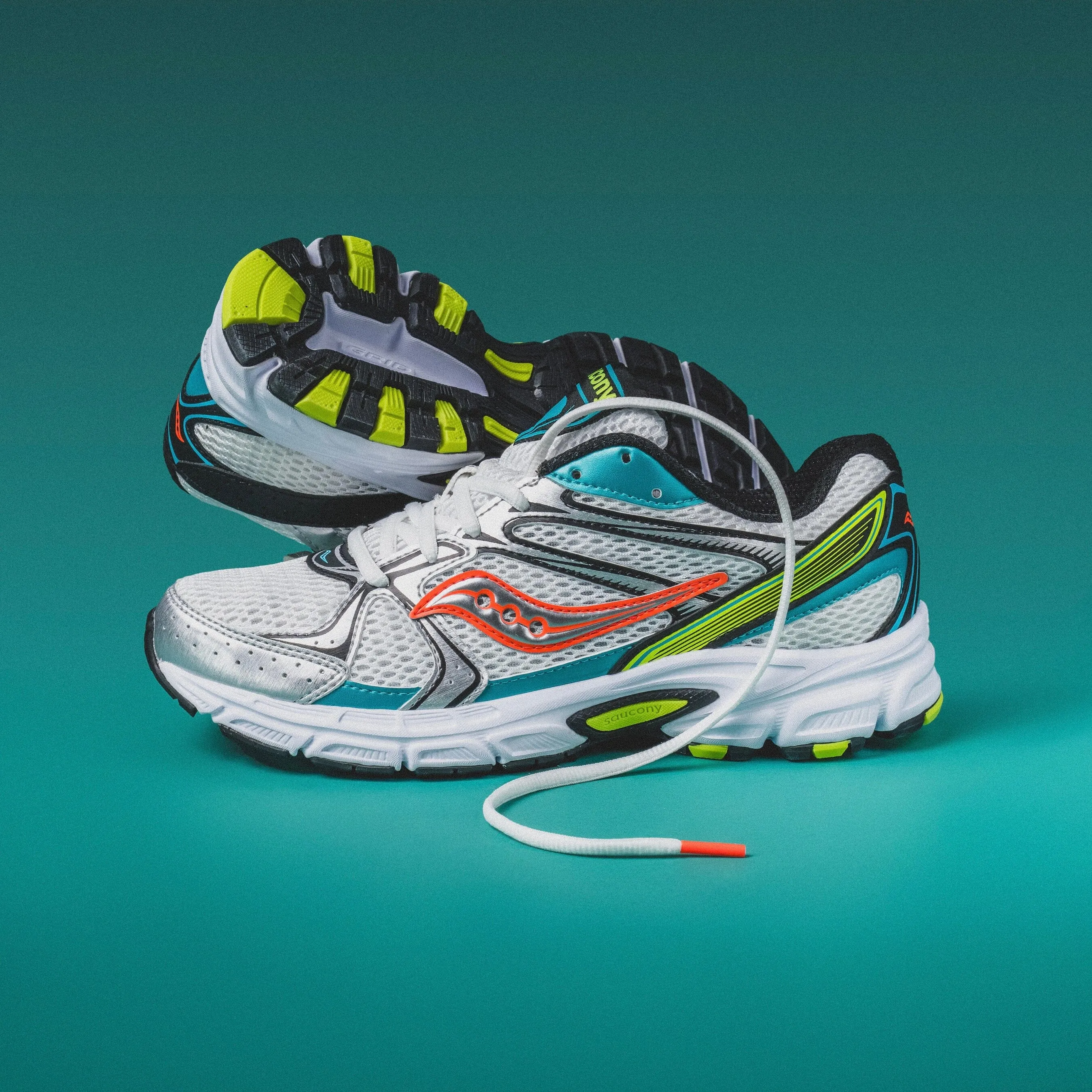 Pressure Dispersion System MENS Saucony |Ride Millennium (White/Mutant)