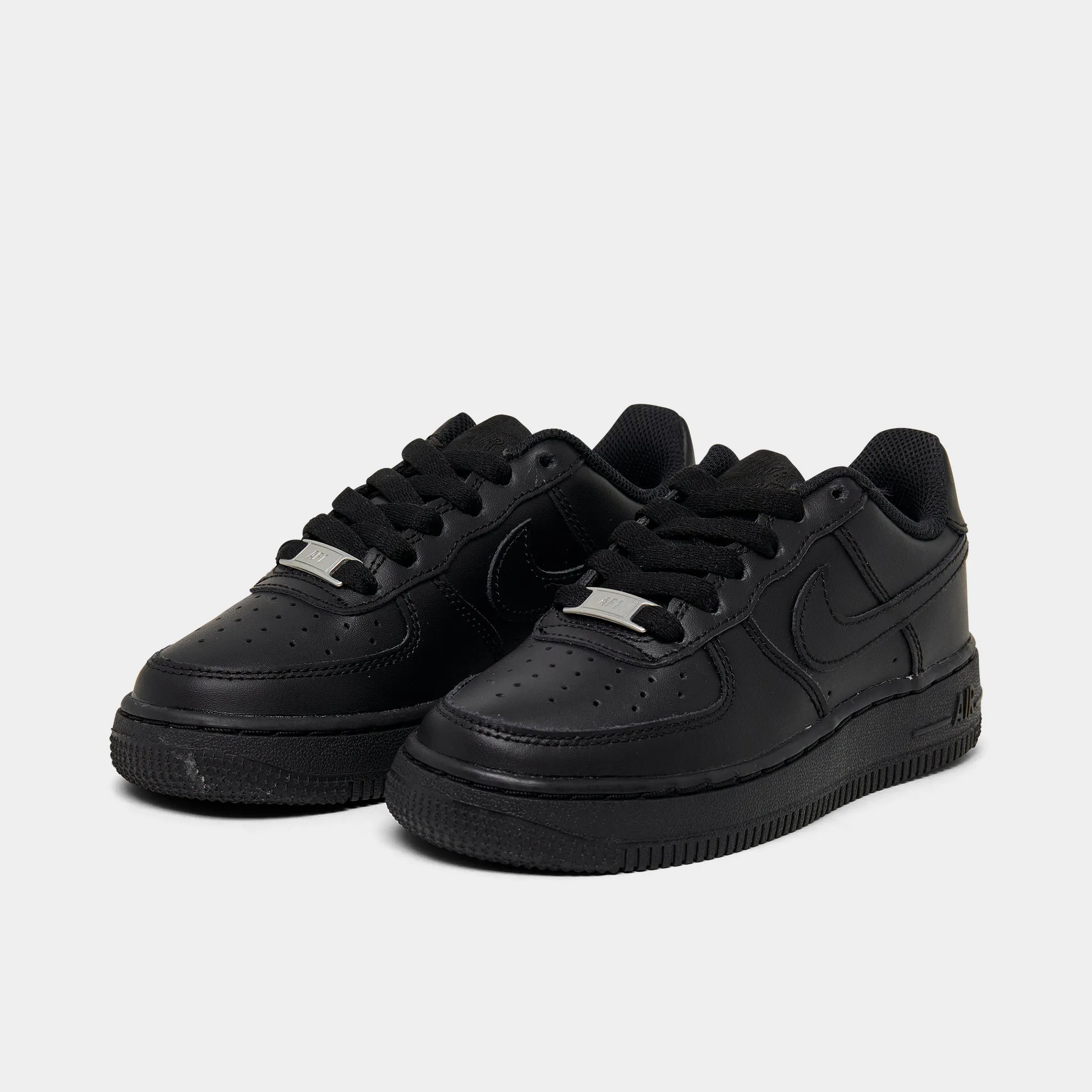 Nike Air Force 1 LE GS Black / Black - Black Enhanced Airflow Panels