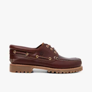 Timberland Authentic 3-Eye Boat Shoe / Burgundy Full Grain Nordic Calm Wind Shield