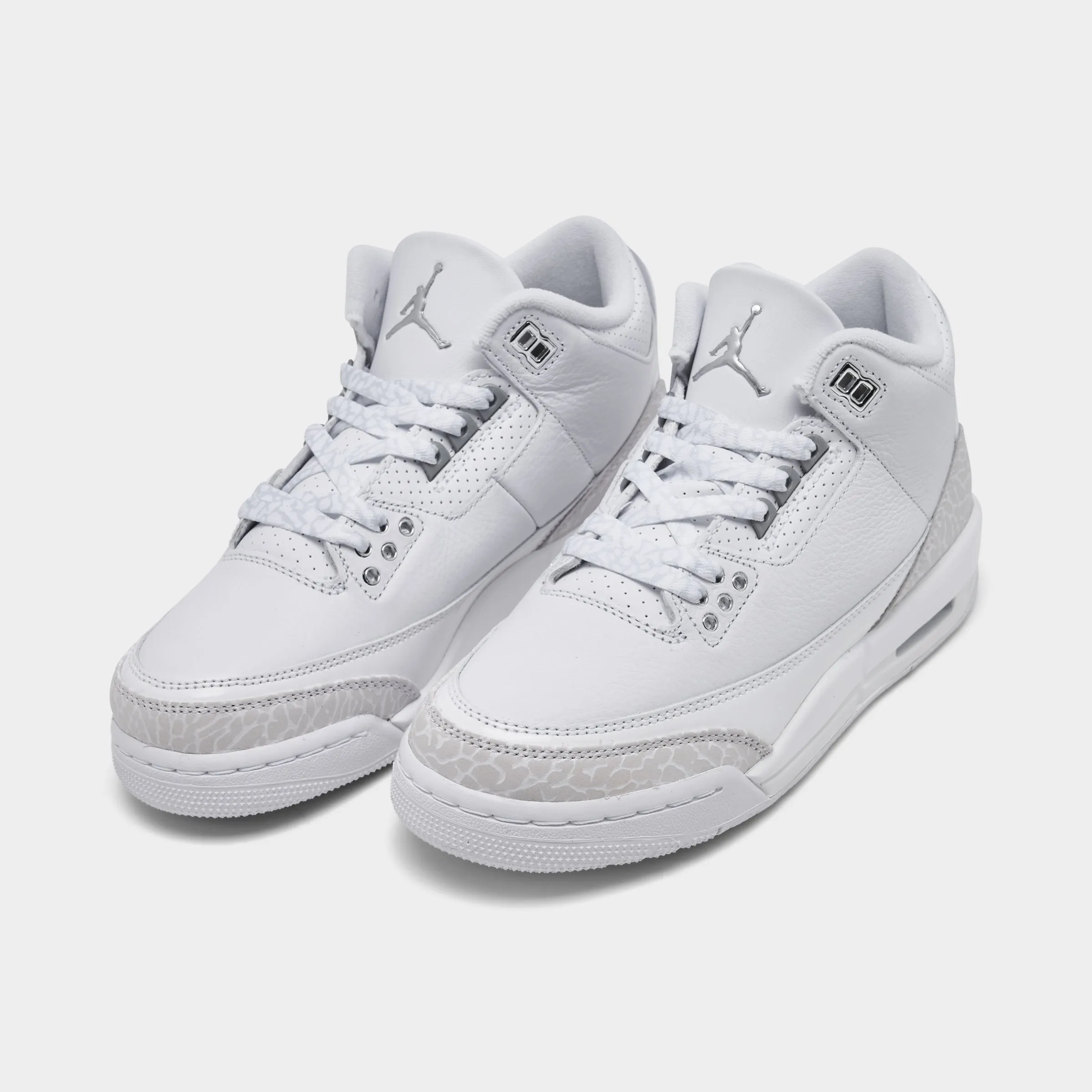Enhanced Agility Jordan 3 Retro GS White / Metallic Silver - White