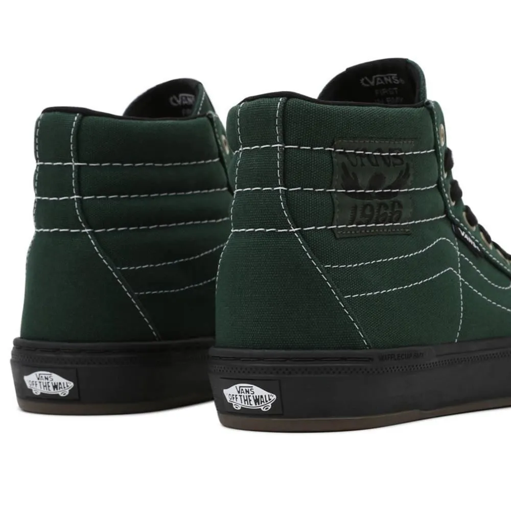 Shock Absorbing Vans Sk8-Hi 238 - Dakota Roche Green/Black