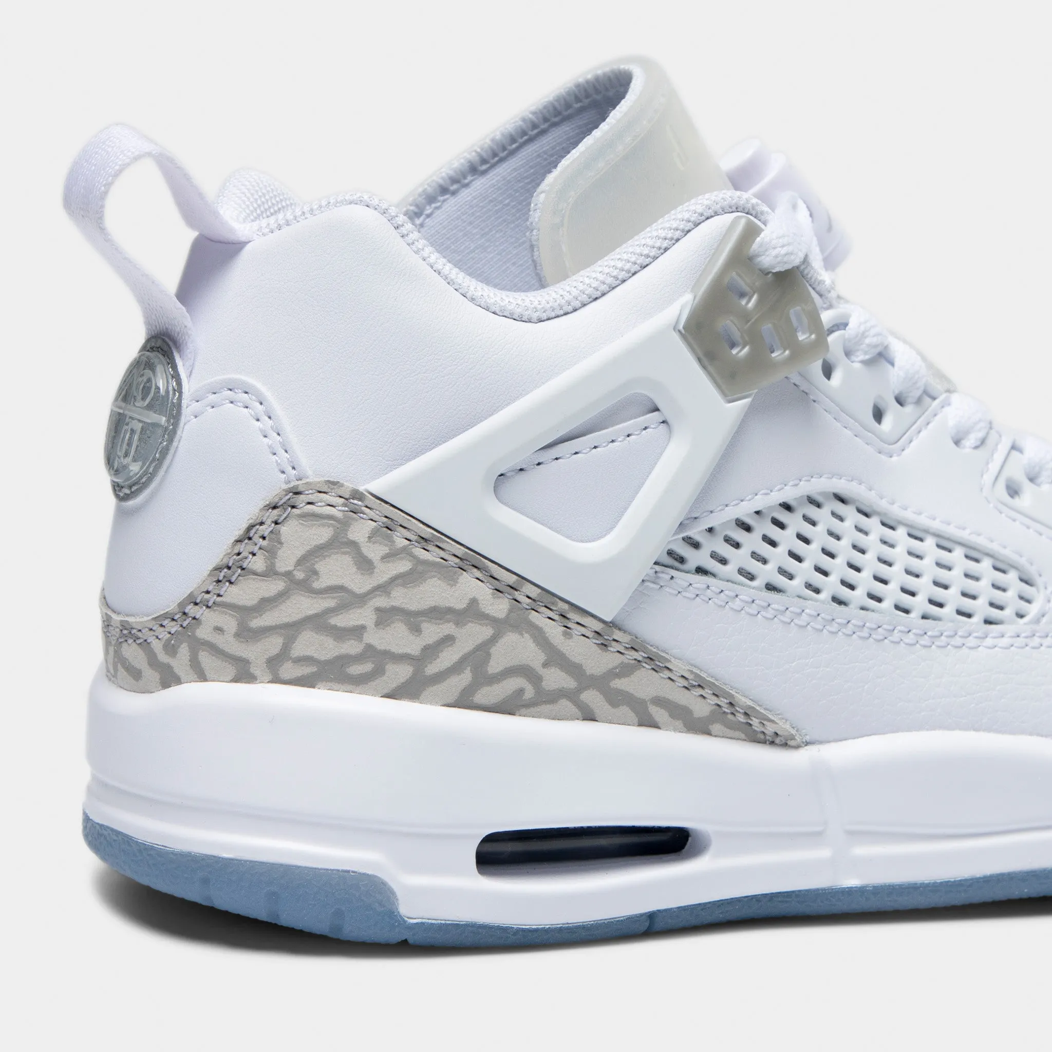 Flex Control Jordan Spizike Low GS White / Neutral Grey - Metallic Silver