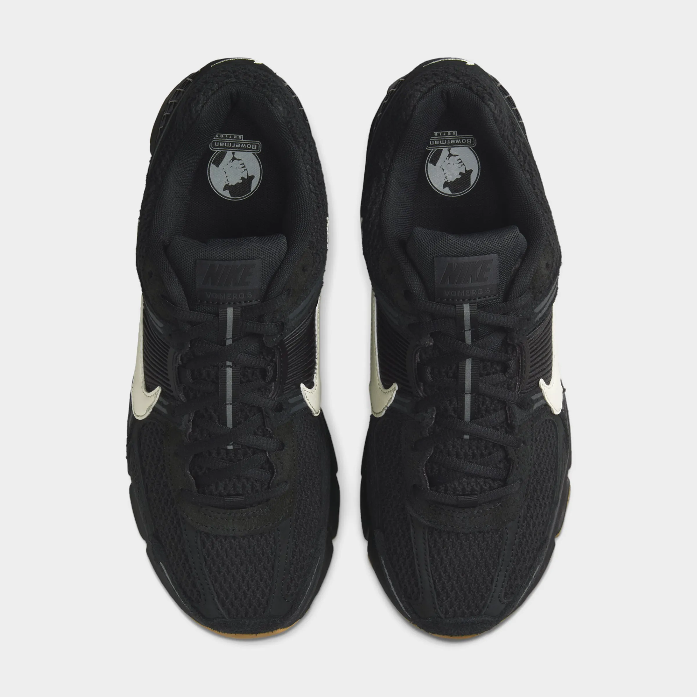 Nike Zoom Vomero 5 Black / Coconut Milk - Off Noir lightweight - design Toe Protection