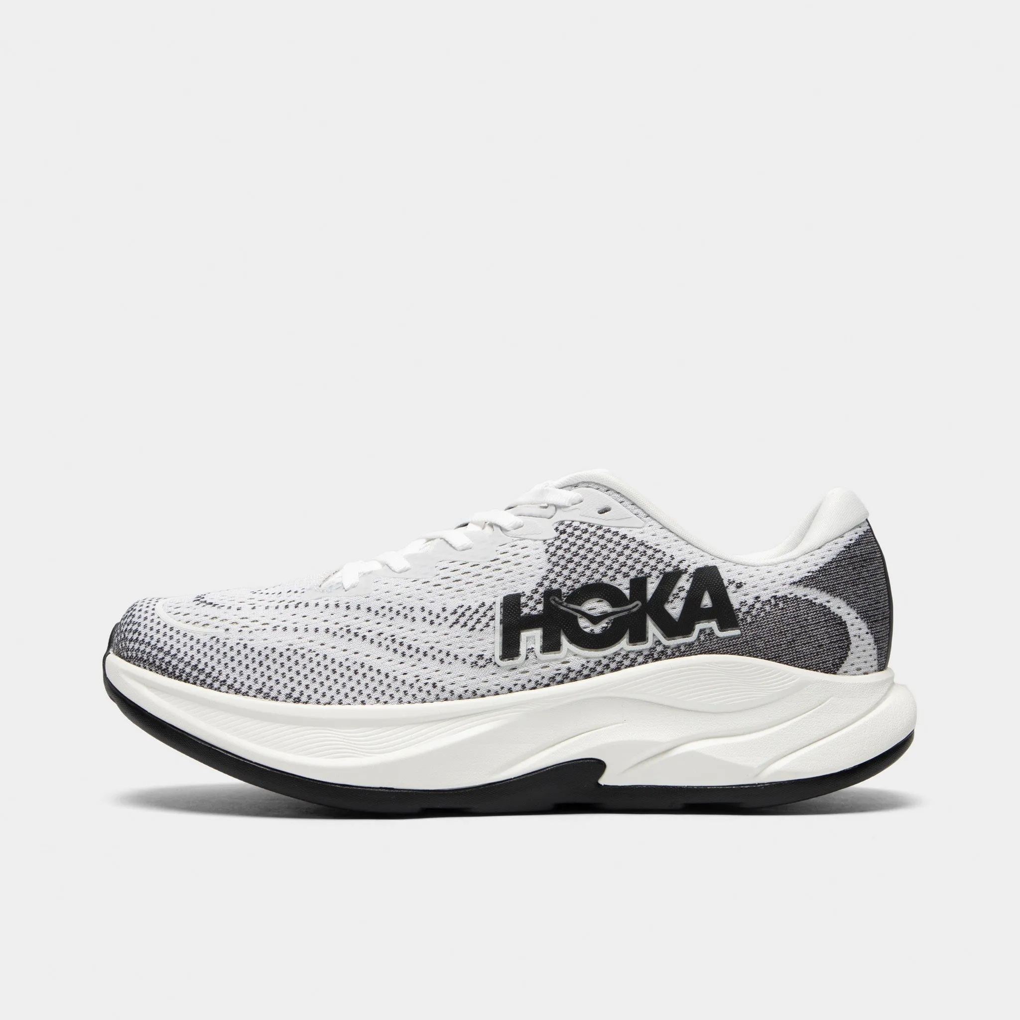 Hoka Rincon 4 White / Black pronation - correcting shoes PU - midsole