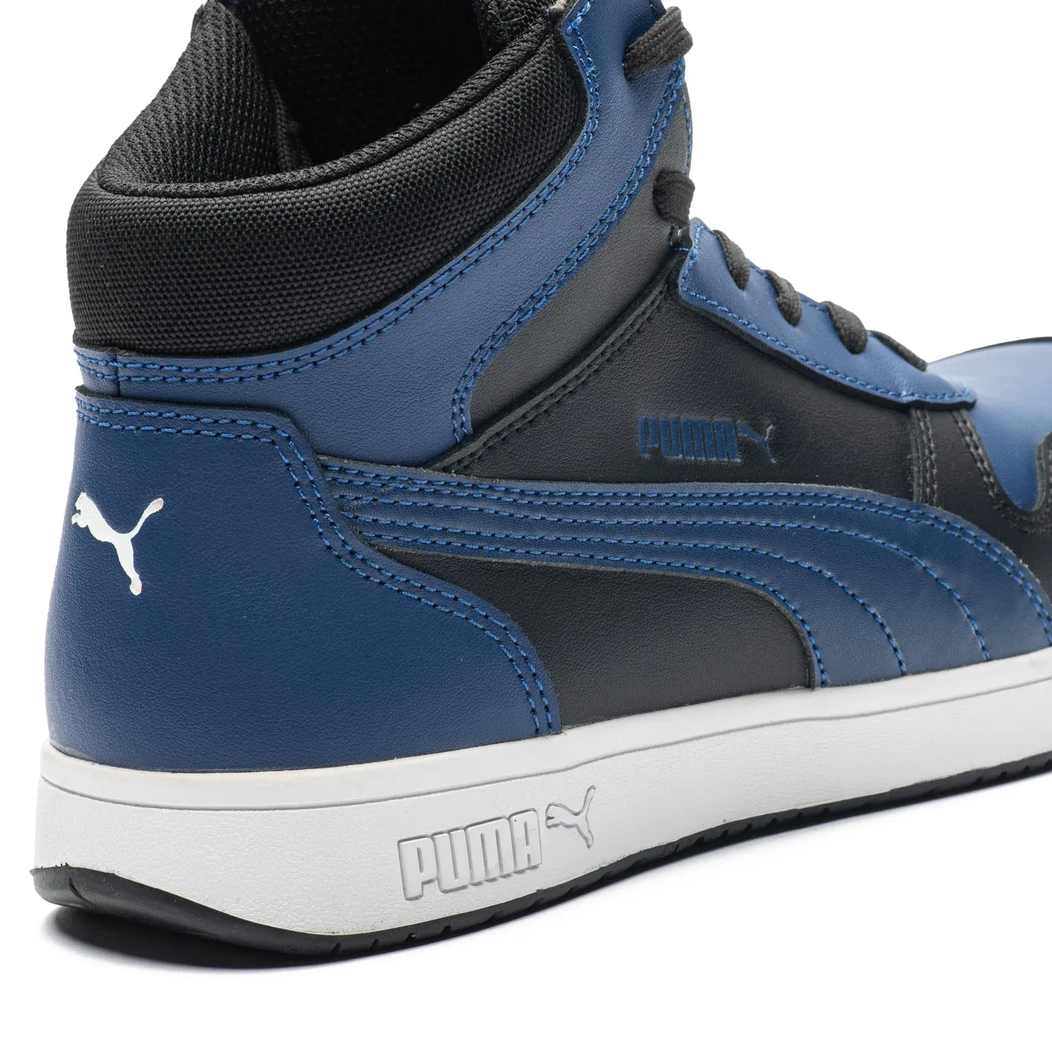 Trail Activity Frontcourt Blue/Black Mid Composite Toe Safety Shoes 630073