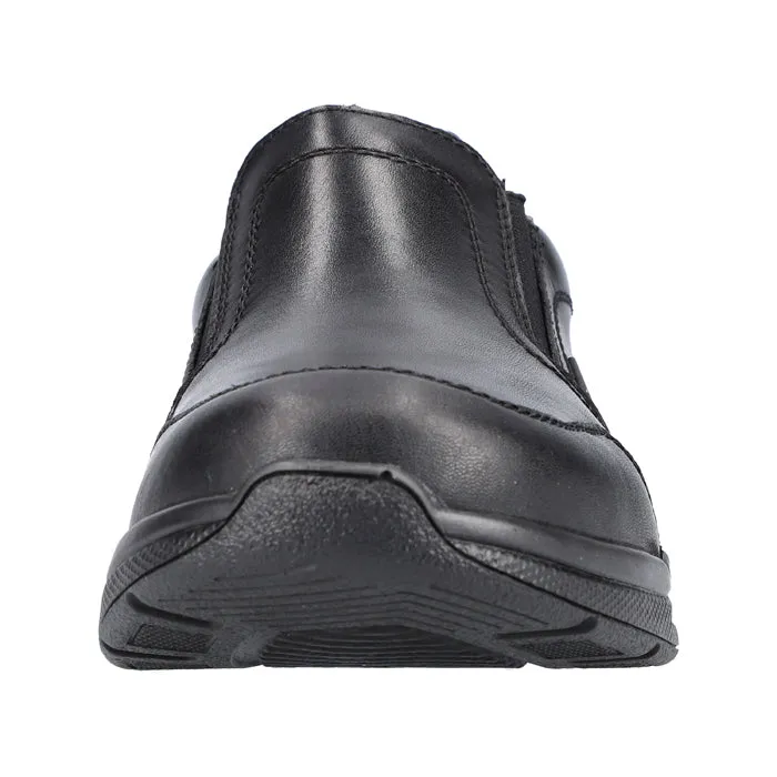 Lightweight Sole Shop Trip Mens Rieker Turin in Black/Black