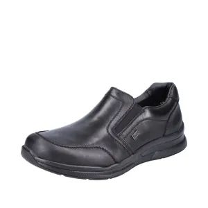 Flexible Sole Music Spot Mens Rieker Turin in Black/Black