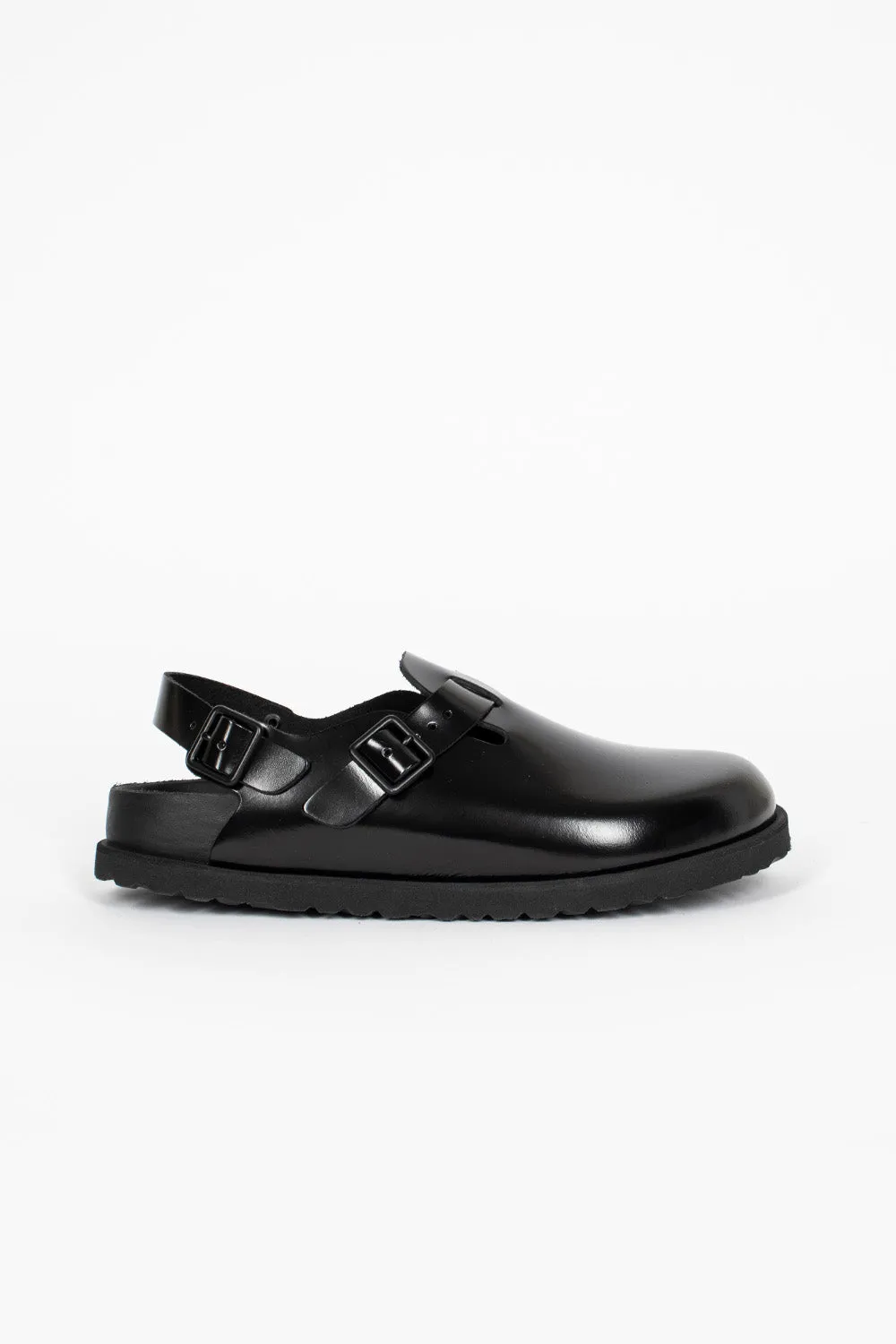 Quiet Chic Tokio Leather Sandal Black