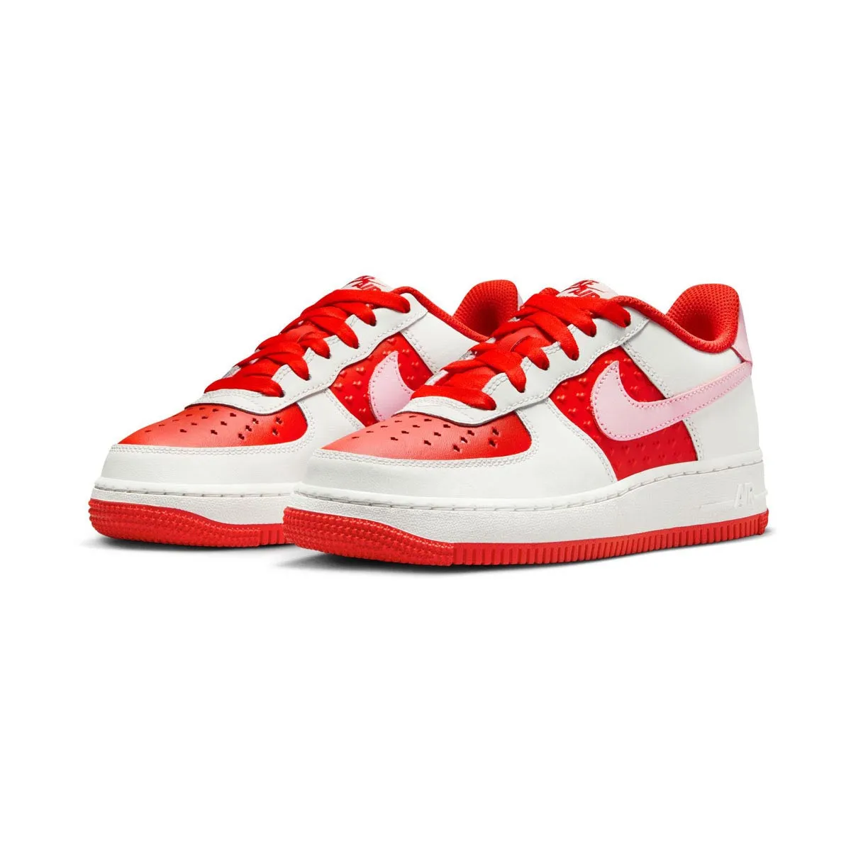 Nike Air Force 1 'Valentine's Day' Big Kids' Shoes Classic Base