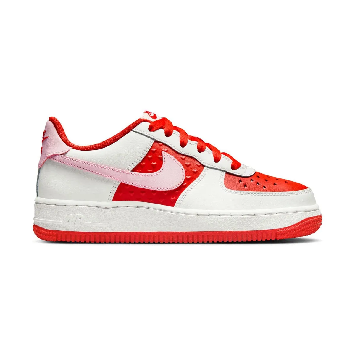 Global Fit Nike Air Force 1 'Valentine's Day' Big Kids' Shoes