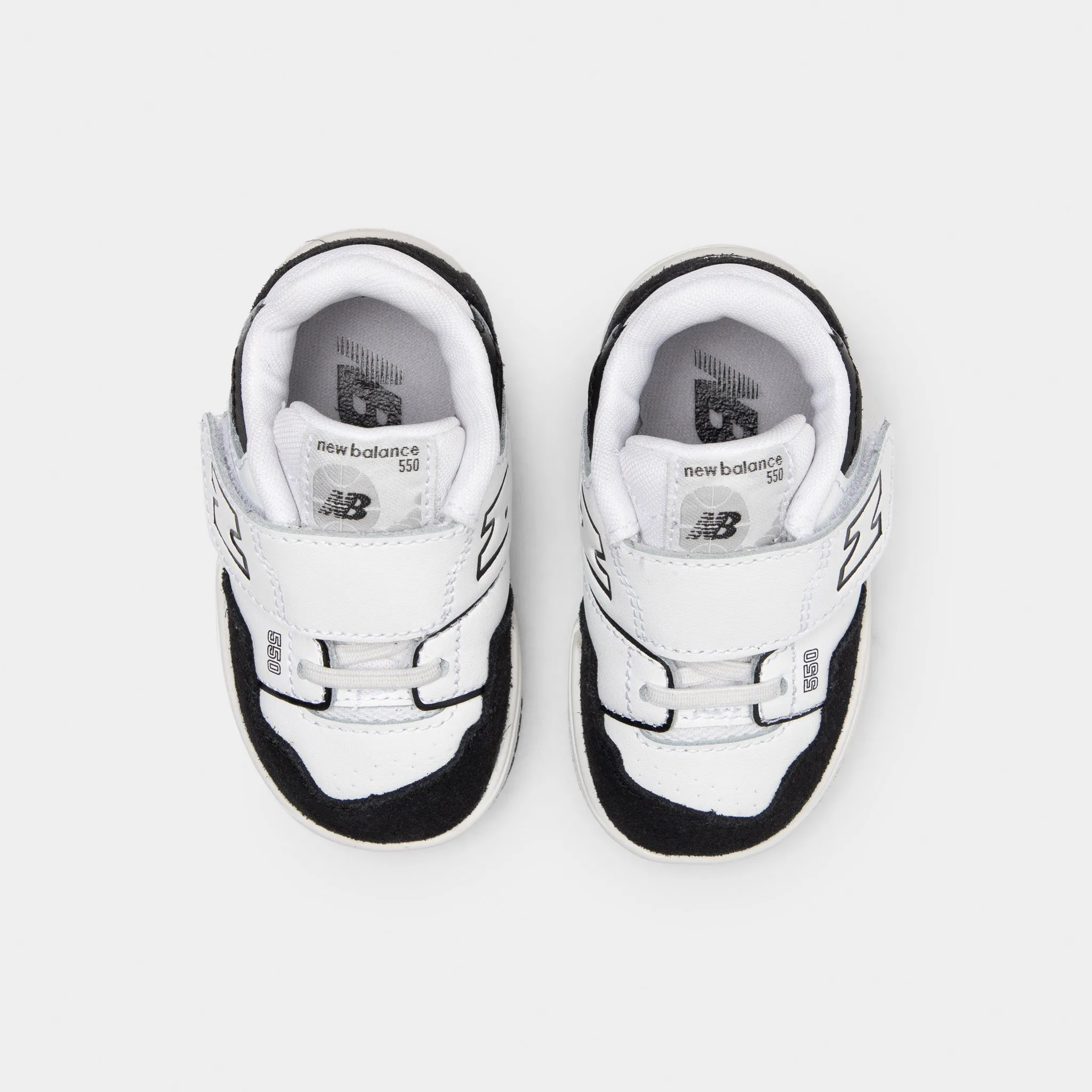 New Balance Infants' IHB550CA White / Black Non Marking Rubber Secure lockdown
