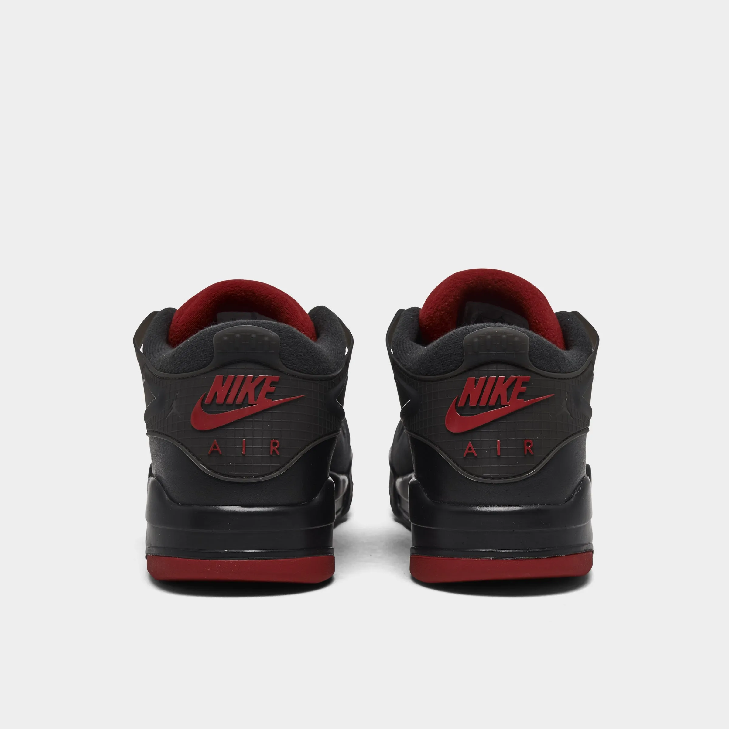 Jordan 4 RM Black / Varsity Red - Anthracite Flex Zones Engineering