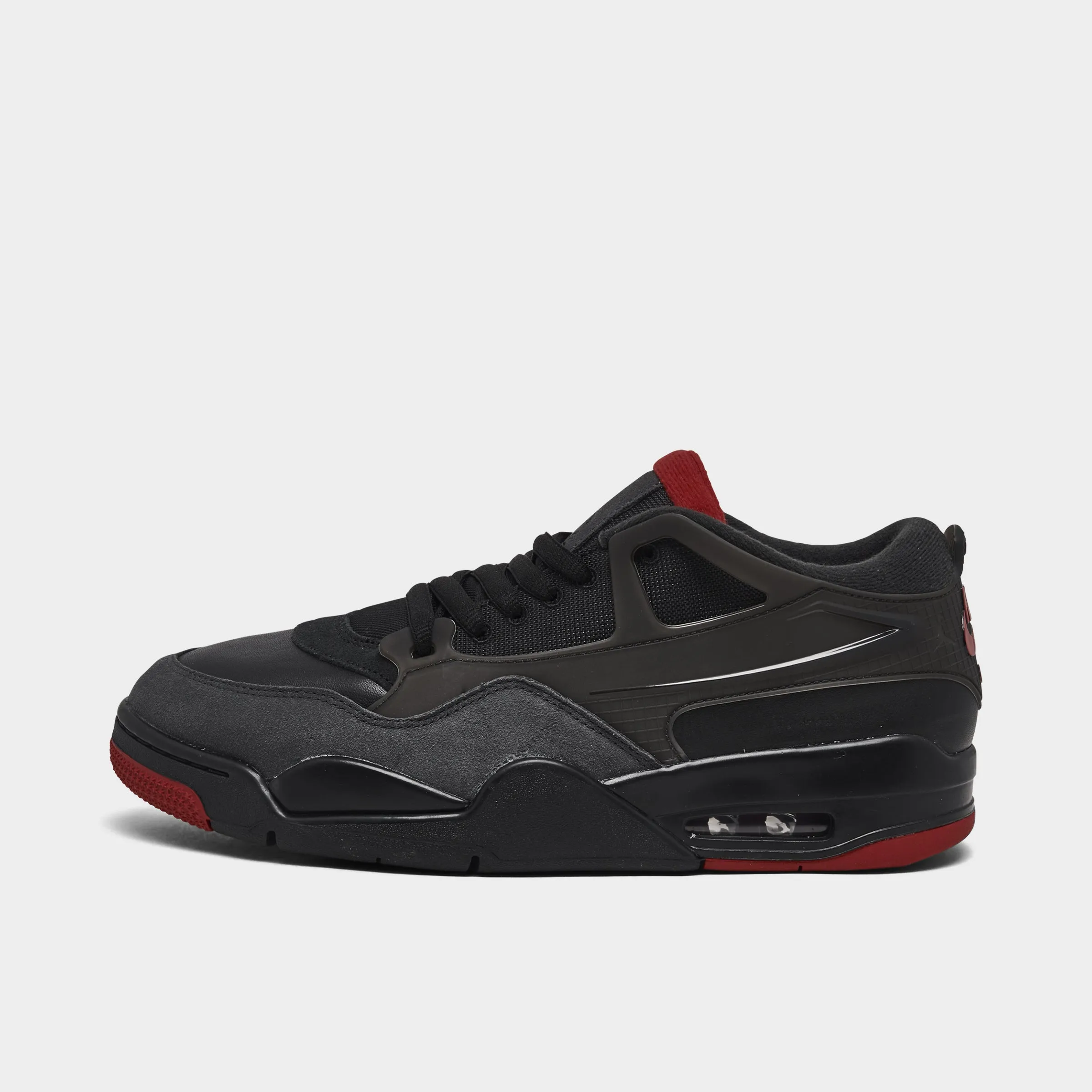 Safe Grip Jordan 4 RM Black / Varsity Red - Anthracite