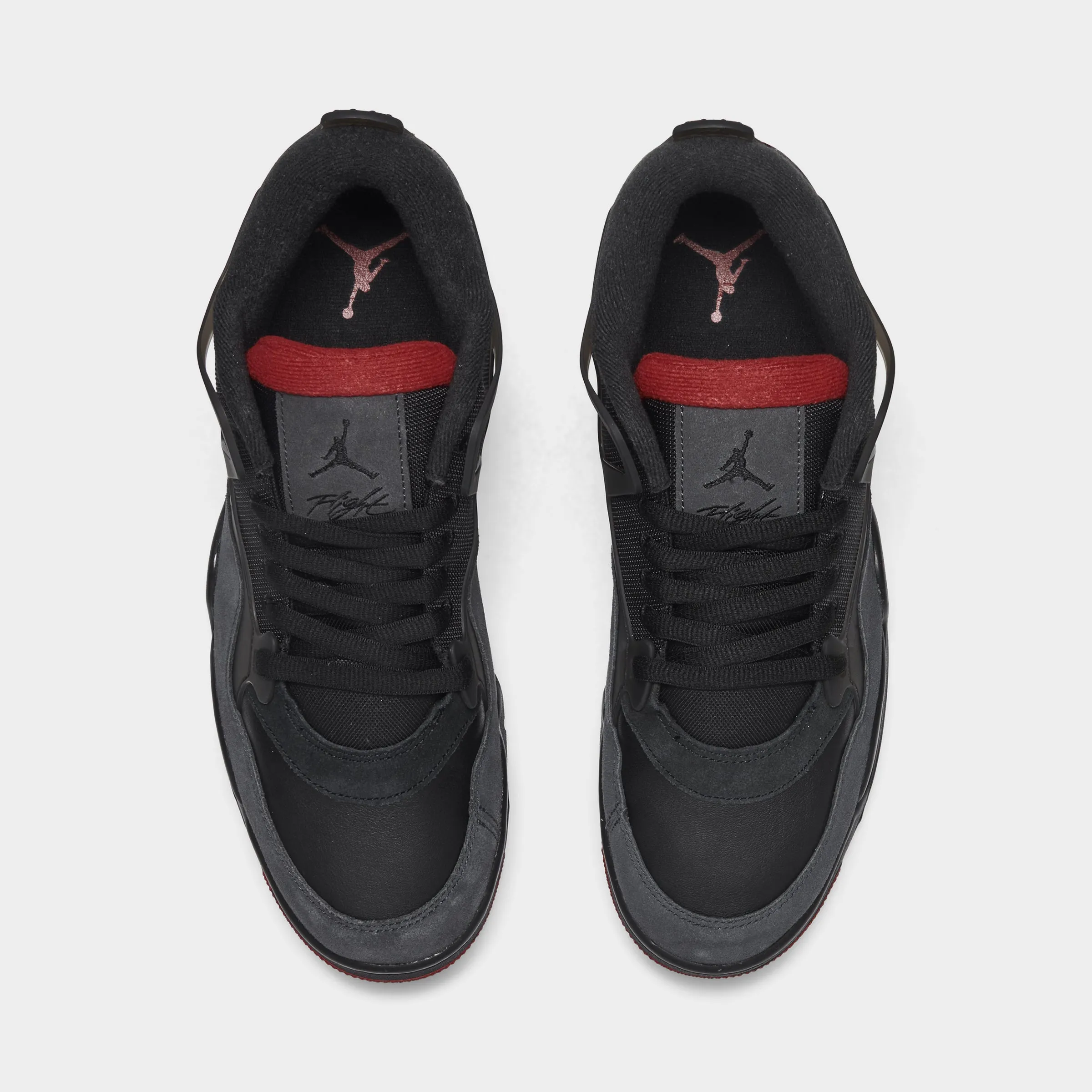 Hollow Structure Tech Heel counter Jordan 4 RM Black / Varsity Red - Anthracite
