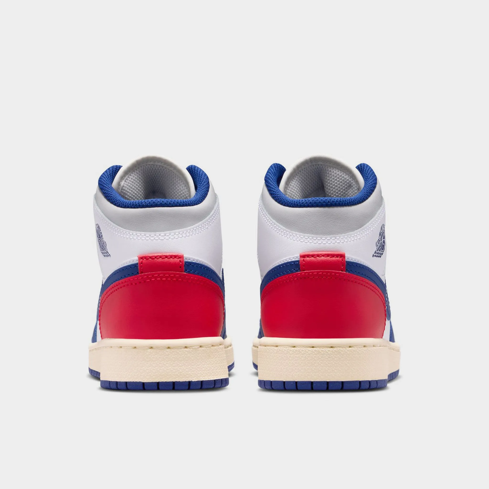 Guard Shift ProfessionalGrade Jordan 1 Mid GS White / Deep Royal Blue - University Red