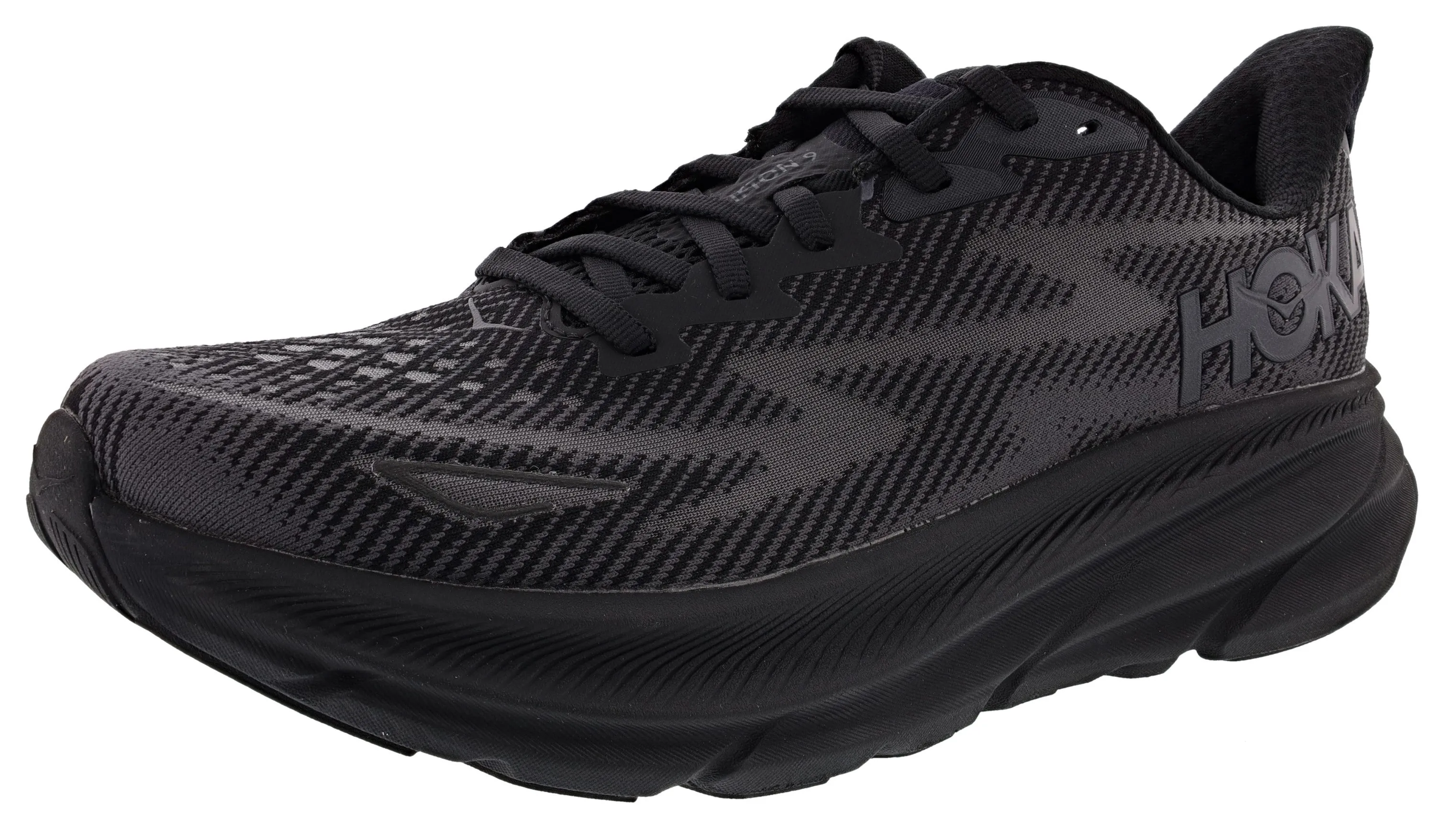 Hoka Clifton 9 Men's Wide Width Cushioned Running Shoes continuous running gear youth trend