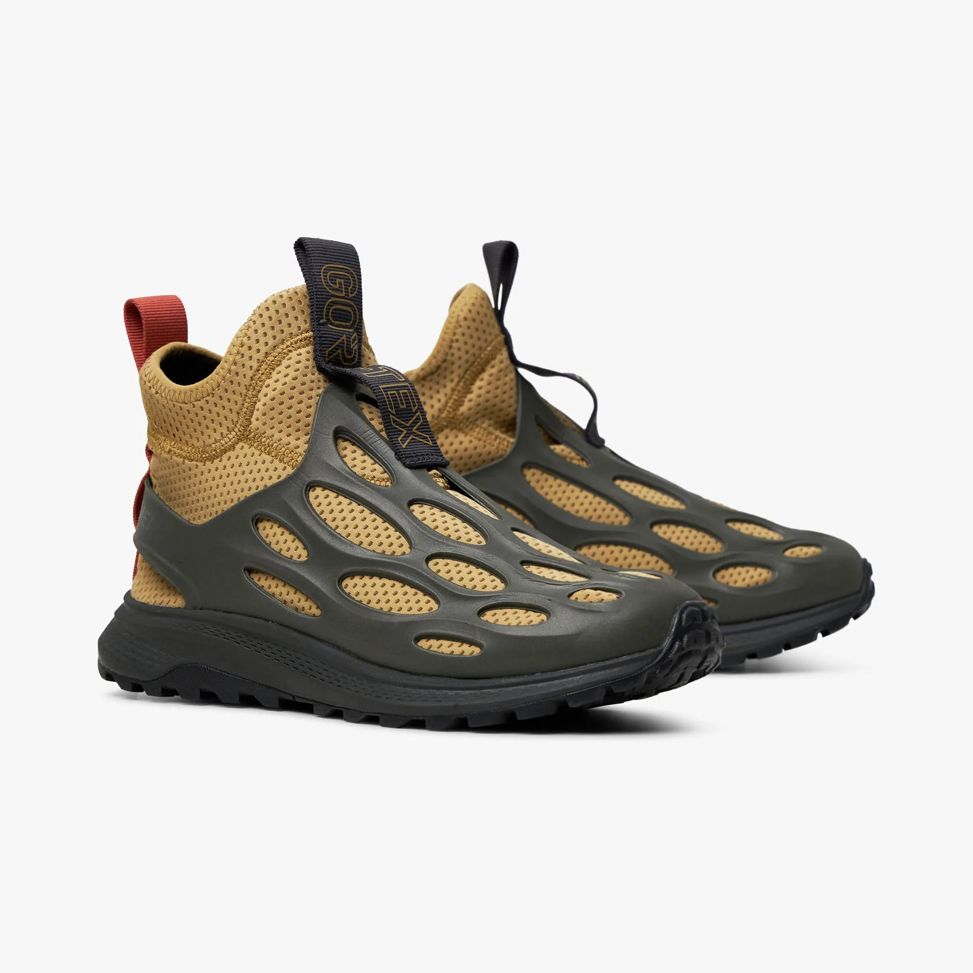 Adjustable Closure Merrell 1TRL Hydro Runner Mid GTX / Olive