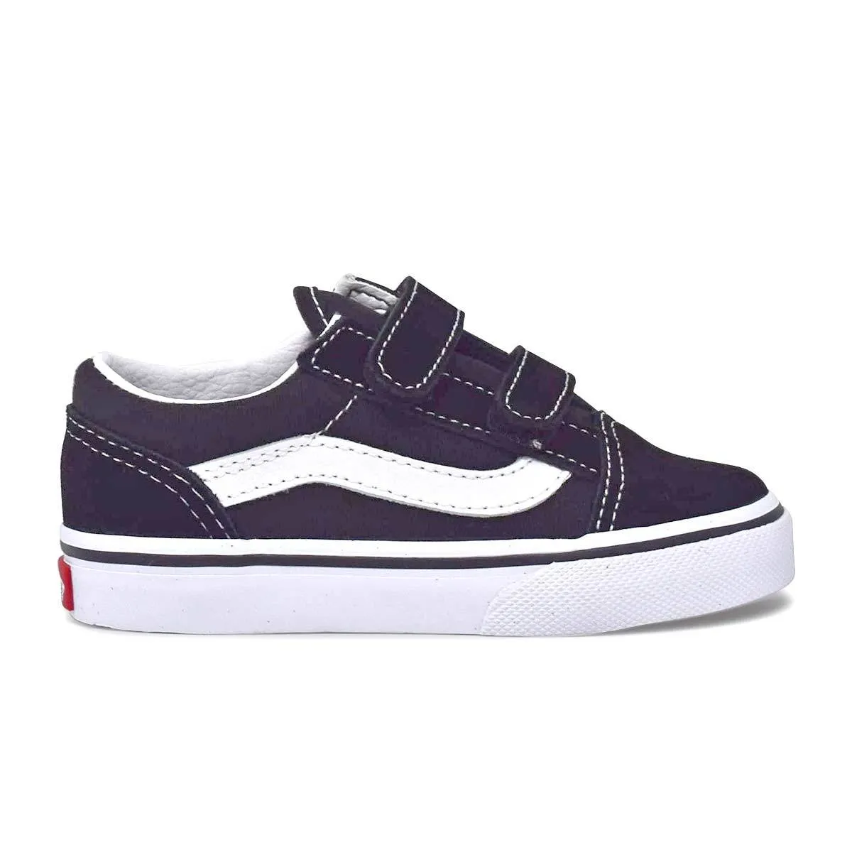 VANS Old Skool V Black Toddler Shoes Pet Play Spring Vibe