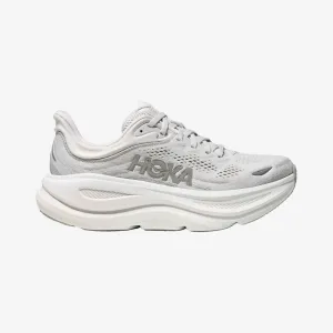 womens hoka bondi 9 (stardust/silver) Elegant shock absorption