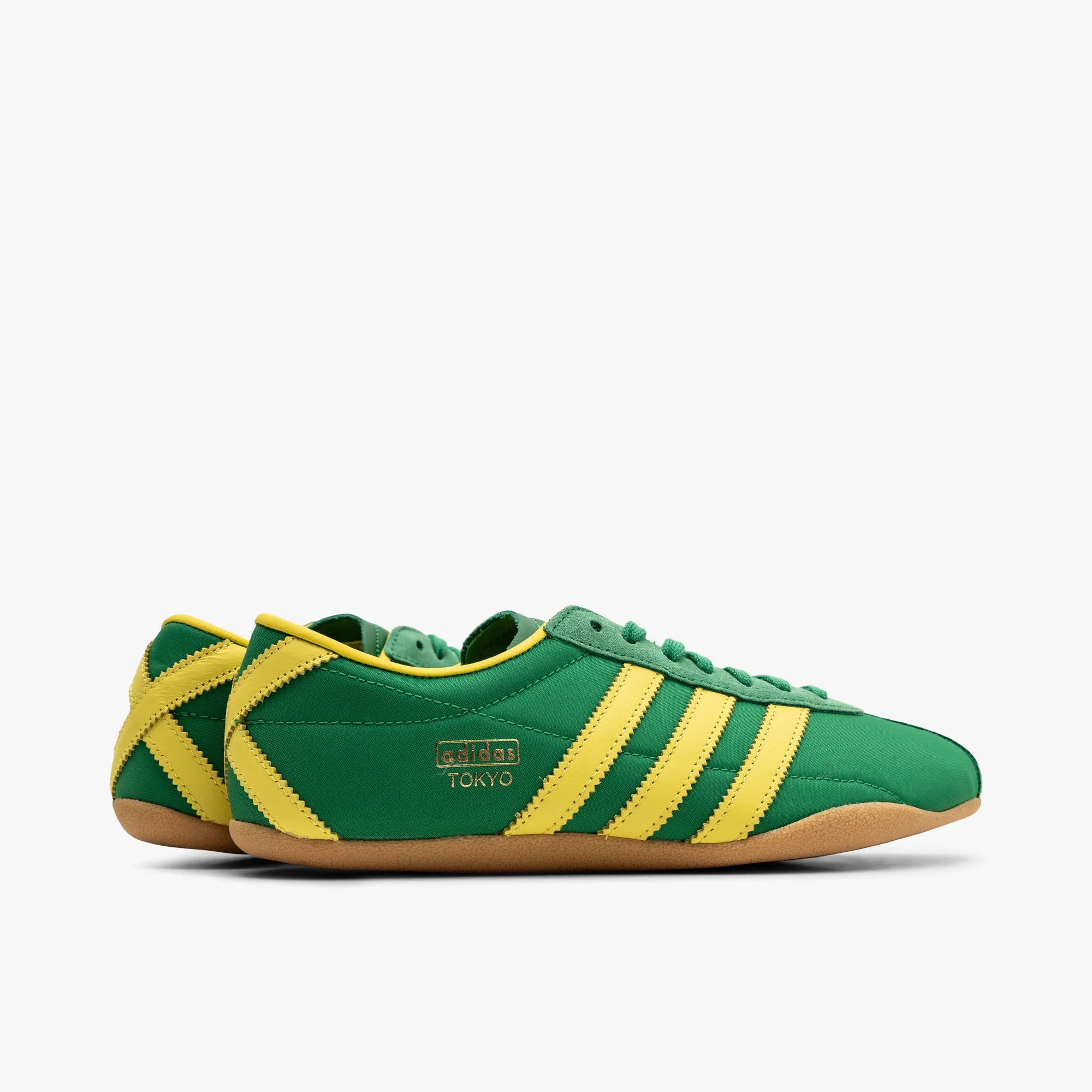 adidas Originals Women's Tokyo Green / Pure Sulfur - Gold Metallic Crisp Touch
