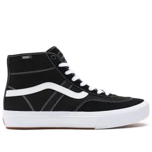 Vans Crockett High Pro - Black/White Sport Walk Travel Light