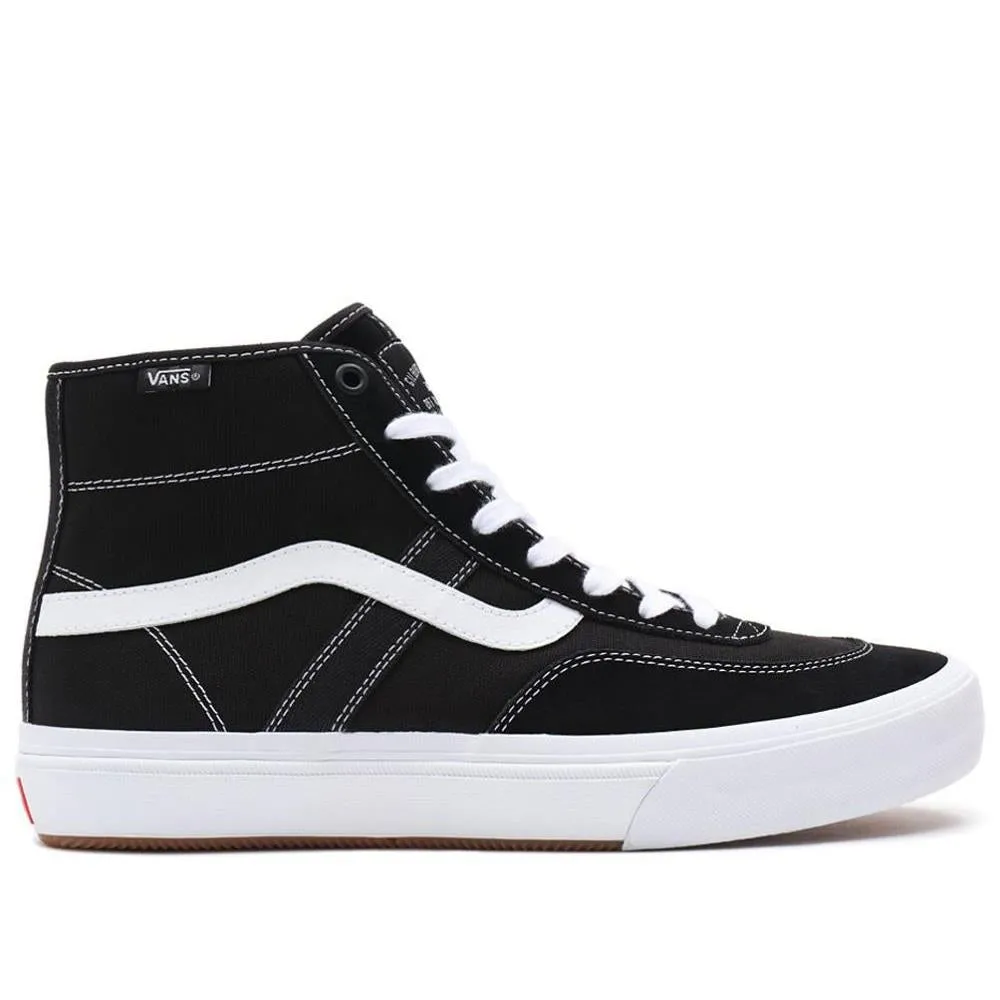 Casual Vans Crockett High Pro - Black/White