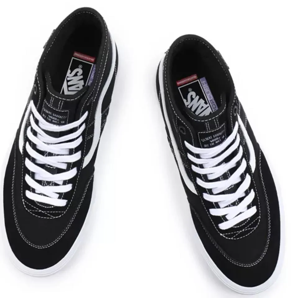 Vans Crockett High Pro - Black/White Daily Use urban scene