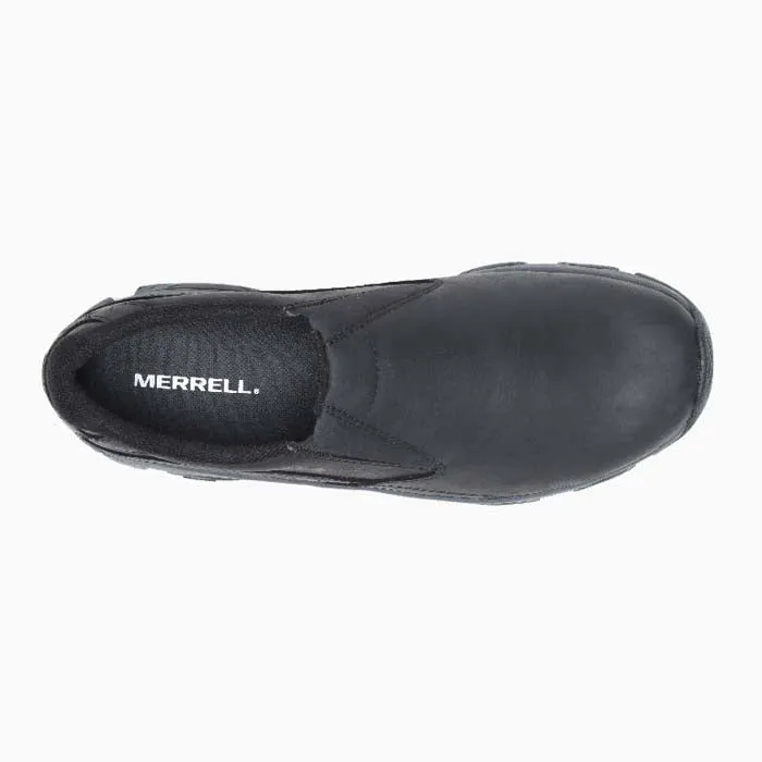 Mens Merrell Moab Adventure 3 Moc Wide in Black Fair Spot Water-resistant