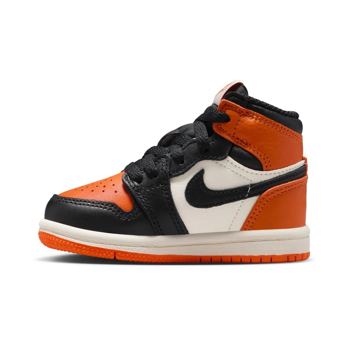 Jordan 1 Retro High OG 'Shattered Backboard' Baby/Toddler Shoes Shock Resistant Strap Mode