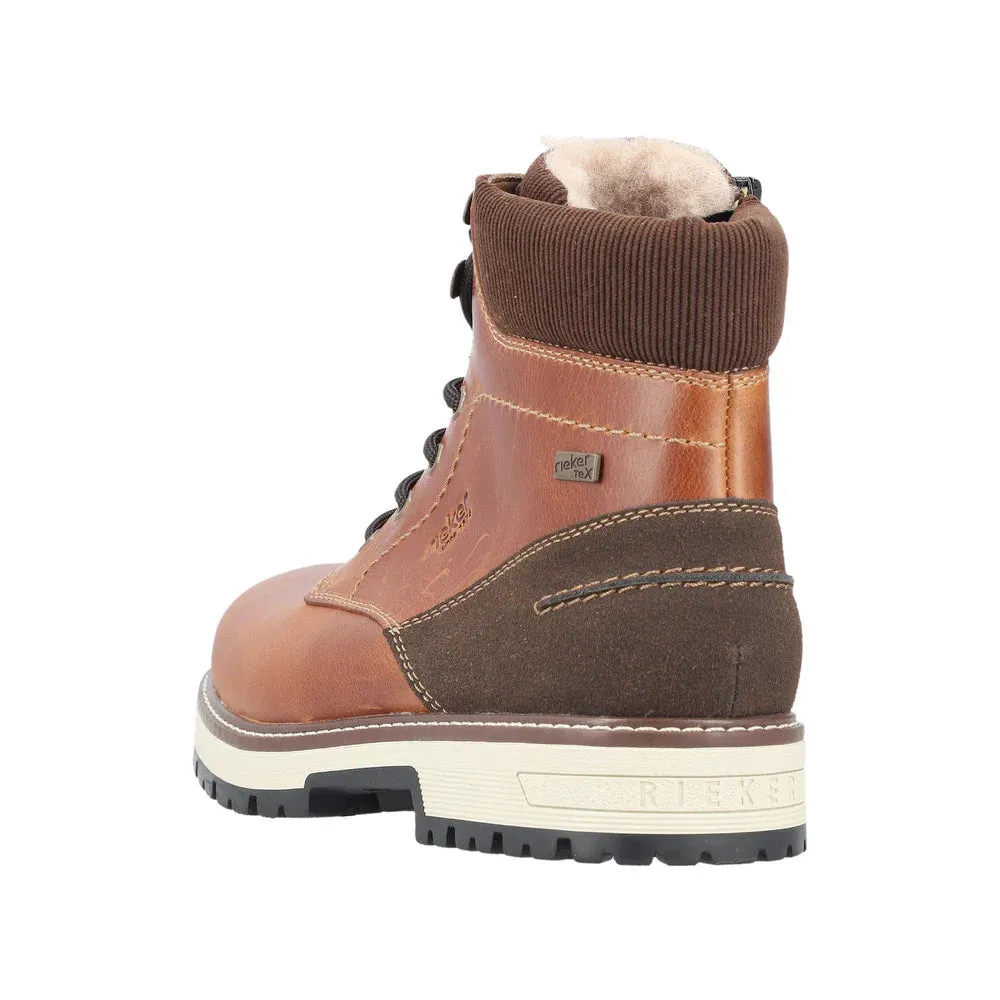 Rieker Winter Boots F8303-24 Mud Resistant Weekend Wanderer
