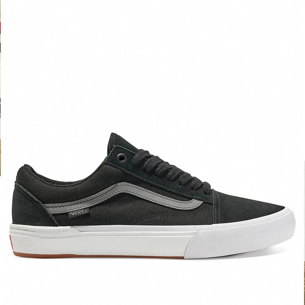 Vans BMX Old Skool - Black/White/Grey Street Ready Elastic